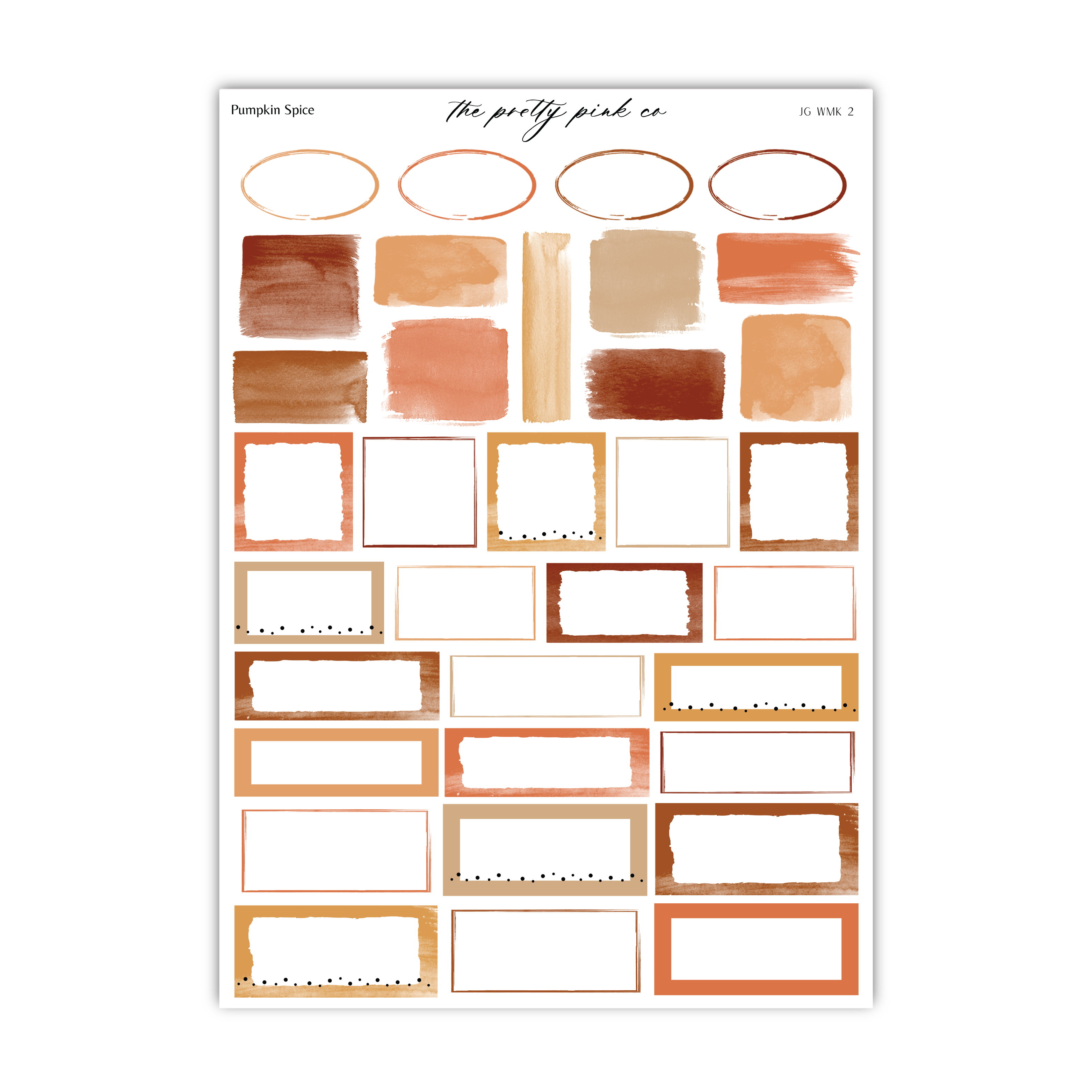 Pumpkin Spice | Foiled Weekly Kit