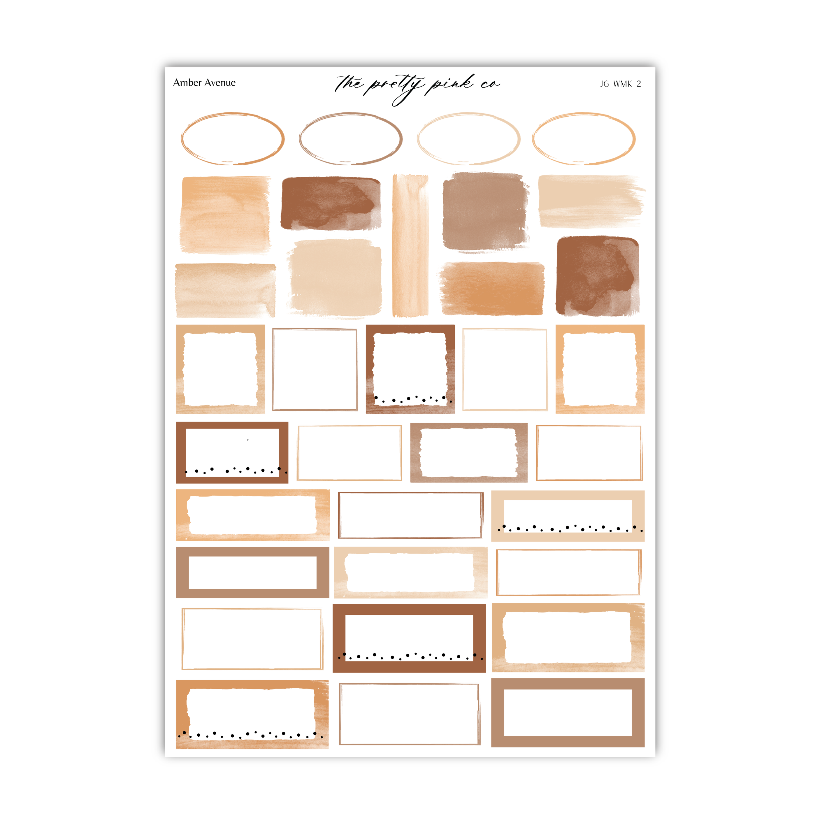 Amber Avenue | Foiled Weekly Kit