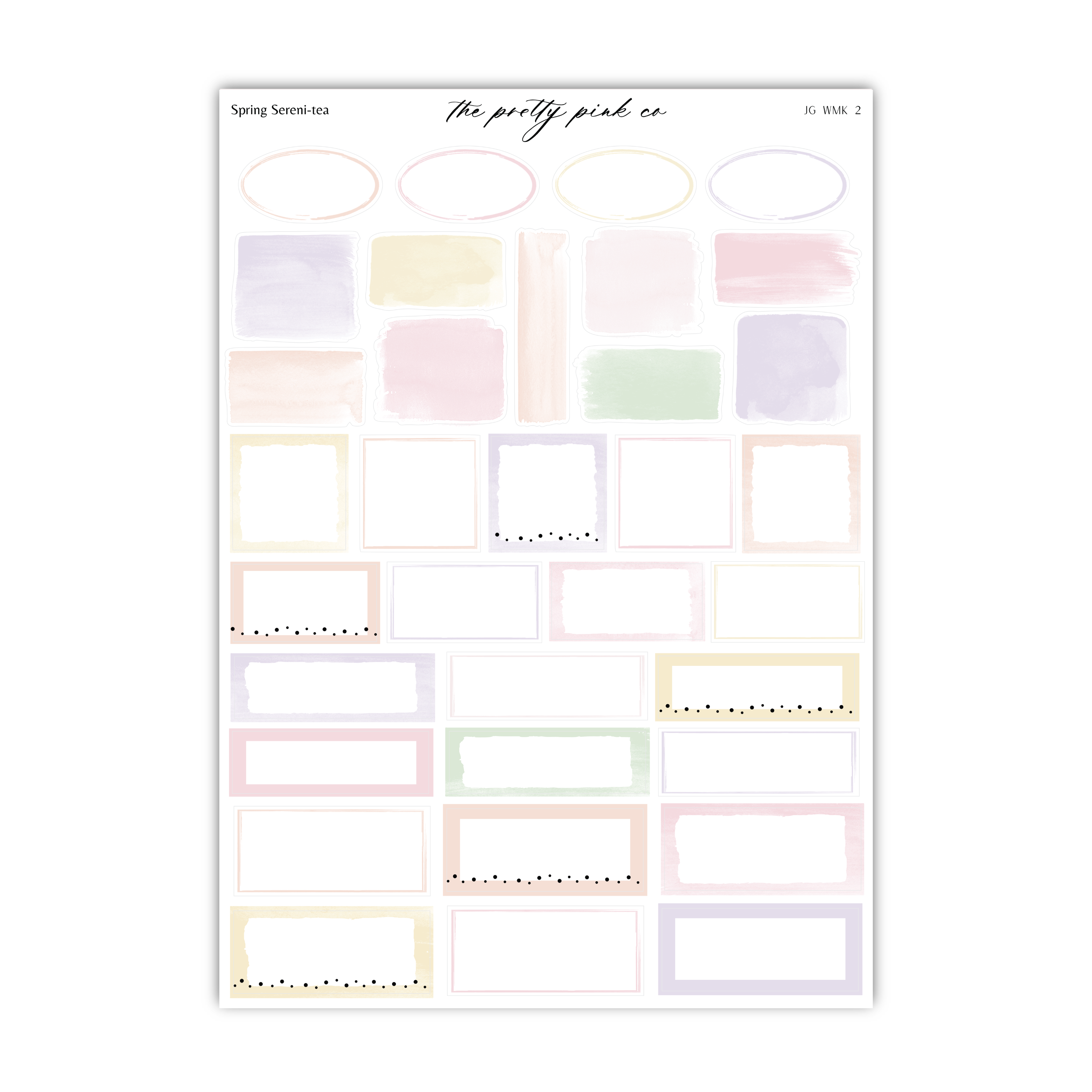 Spring Sereni-tea | Foiled Weekly Kit