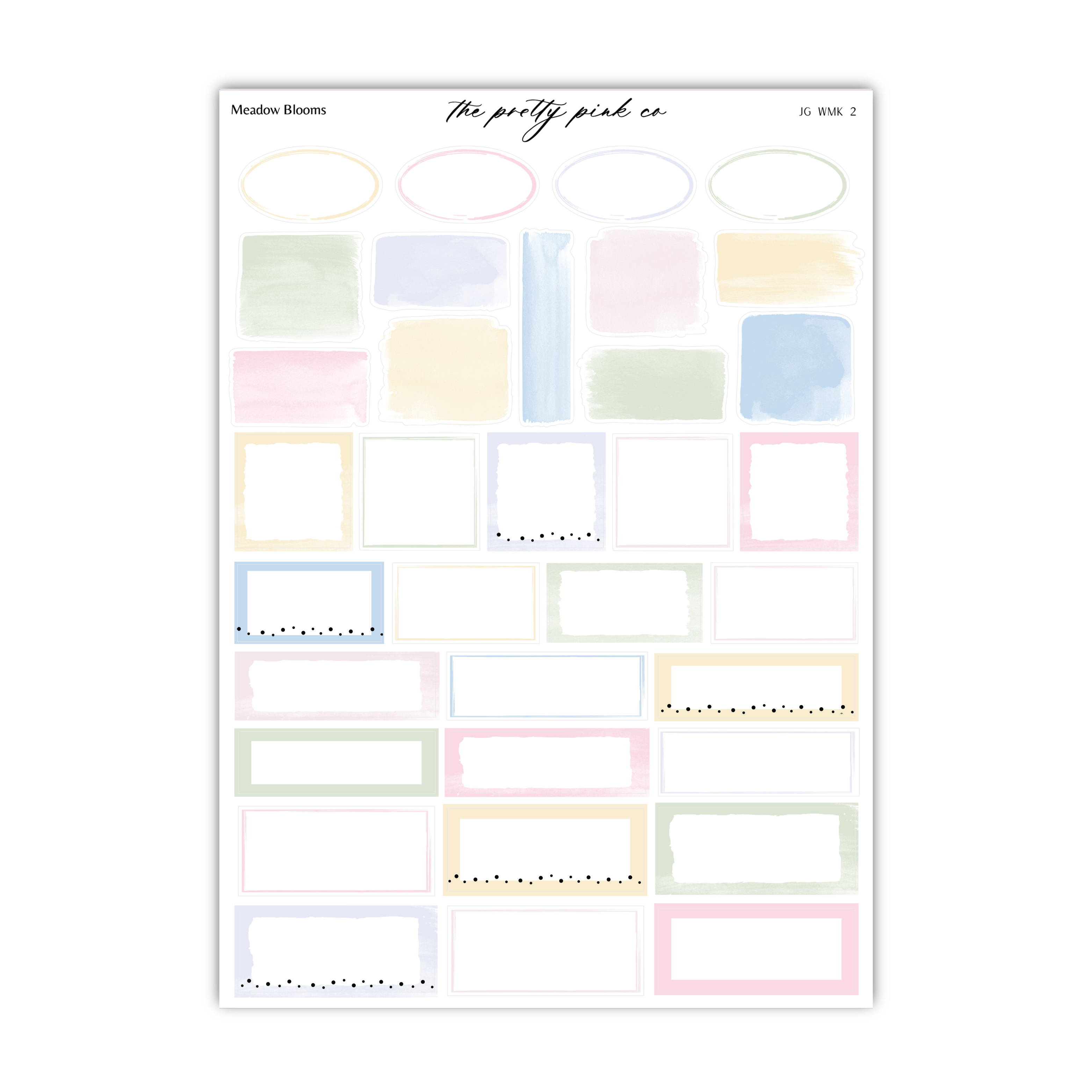 Meadow Blooms | Foiled Weekly Kit