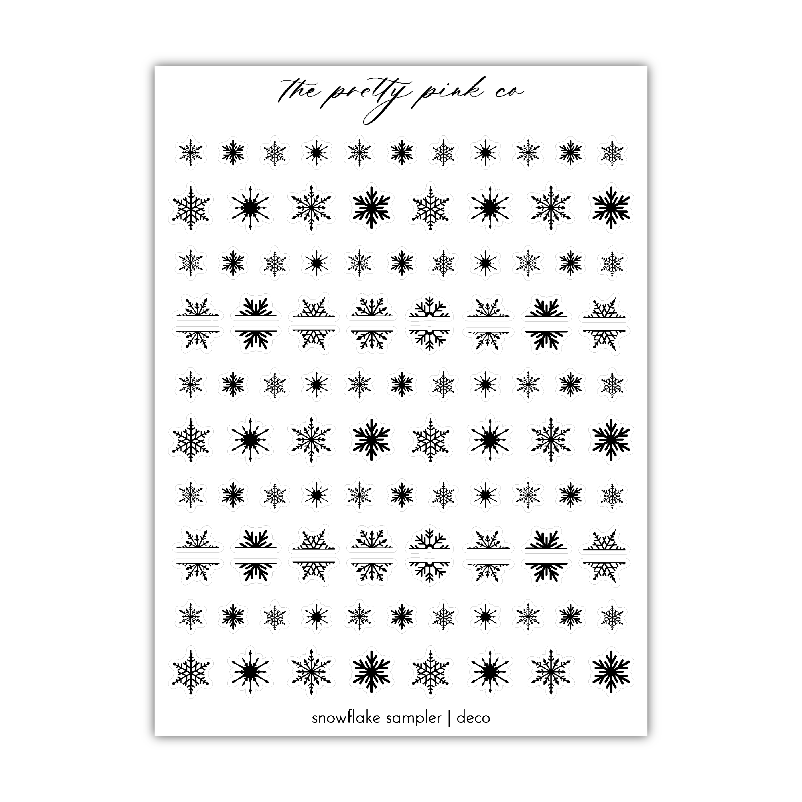 Snowflake Sampler | Deco