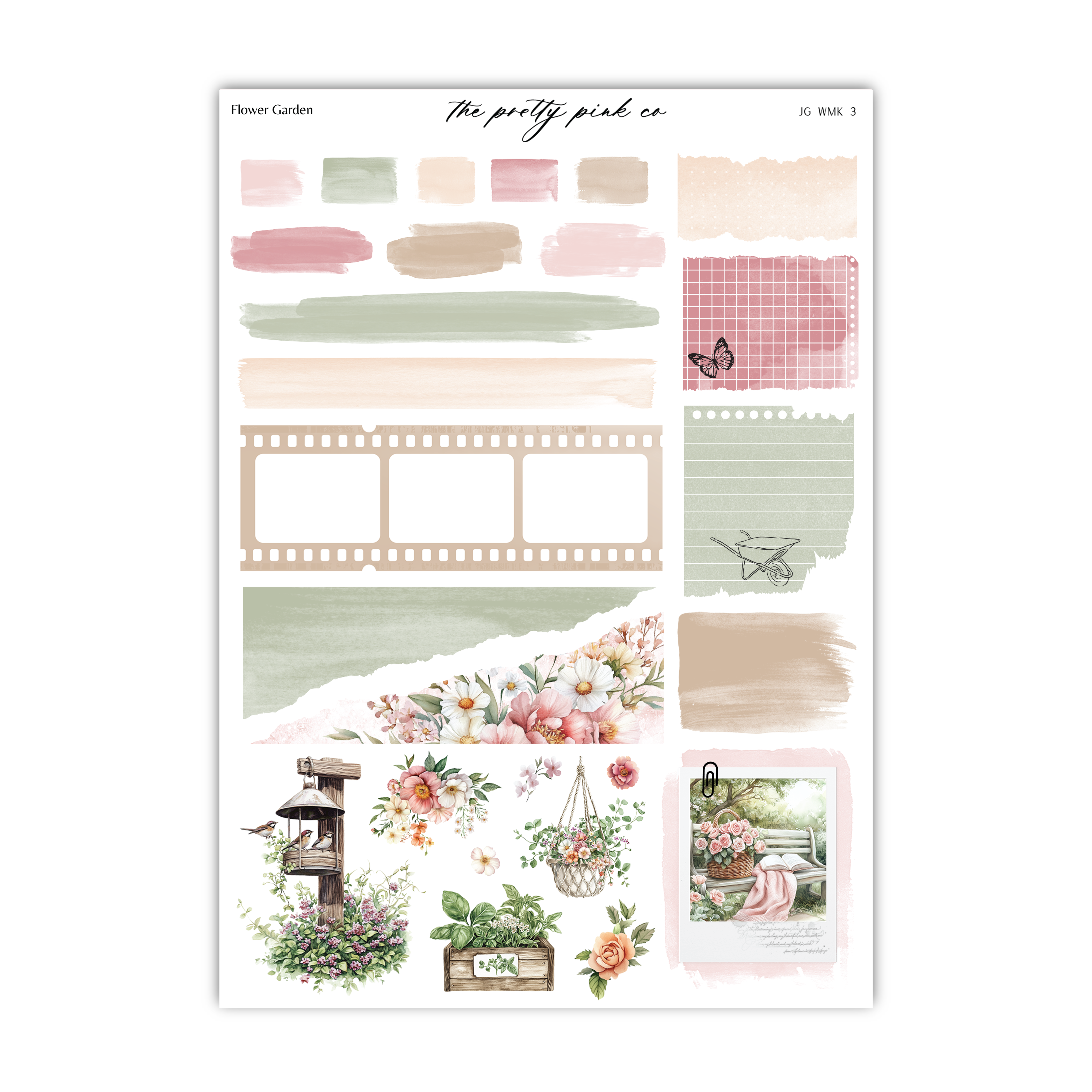 Flower Garden | Foiled Weekly Kit