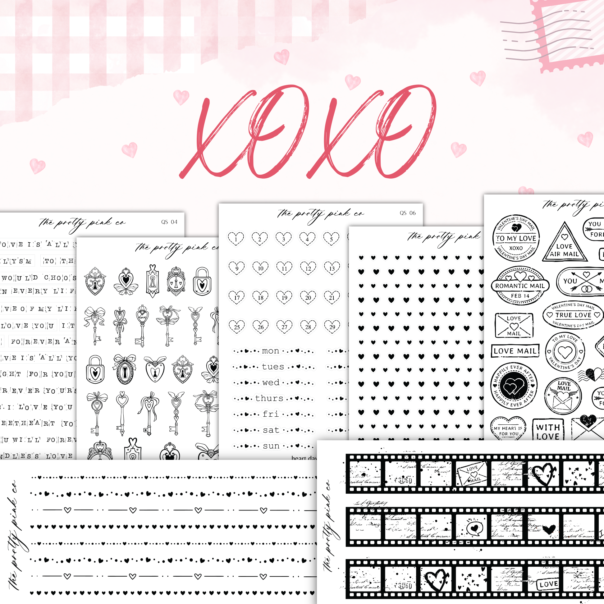 Xoxo | Foiled Bundle