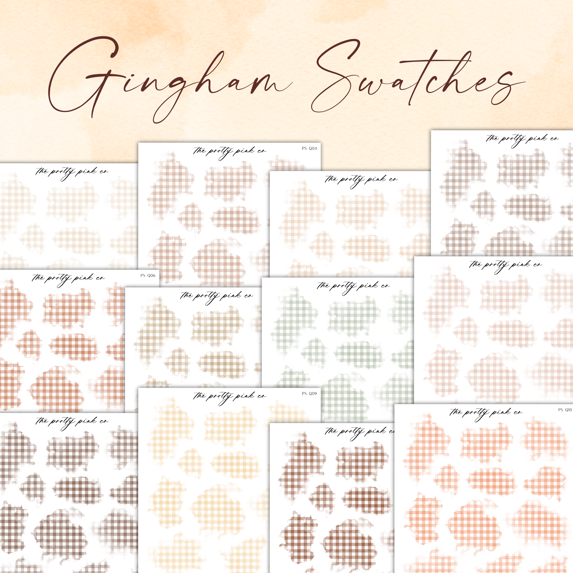 Gingham Swatches