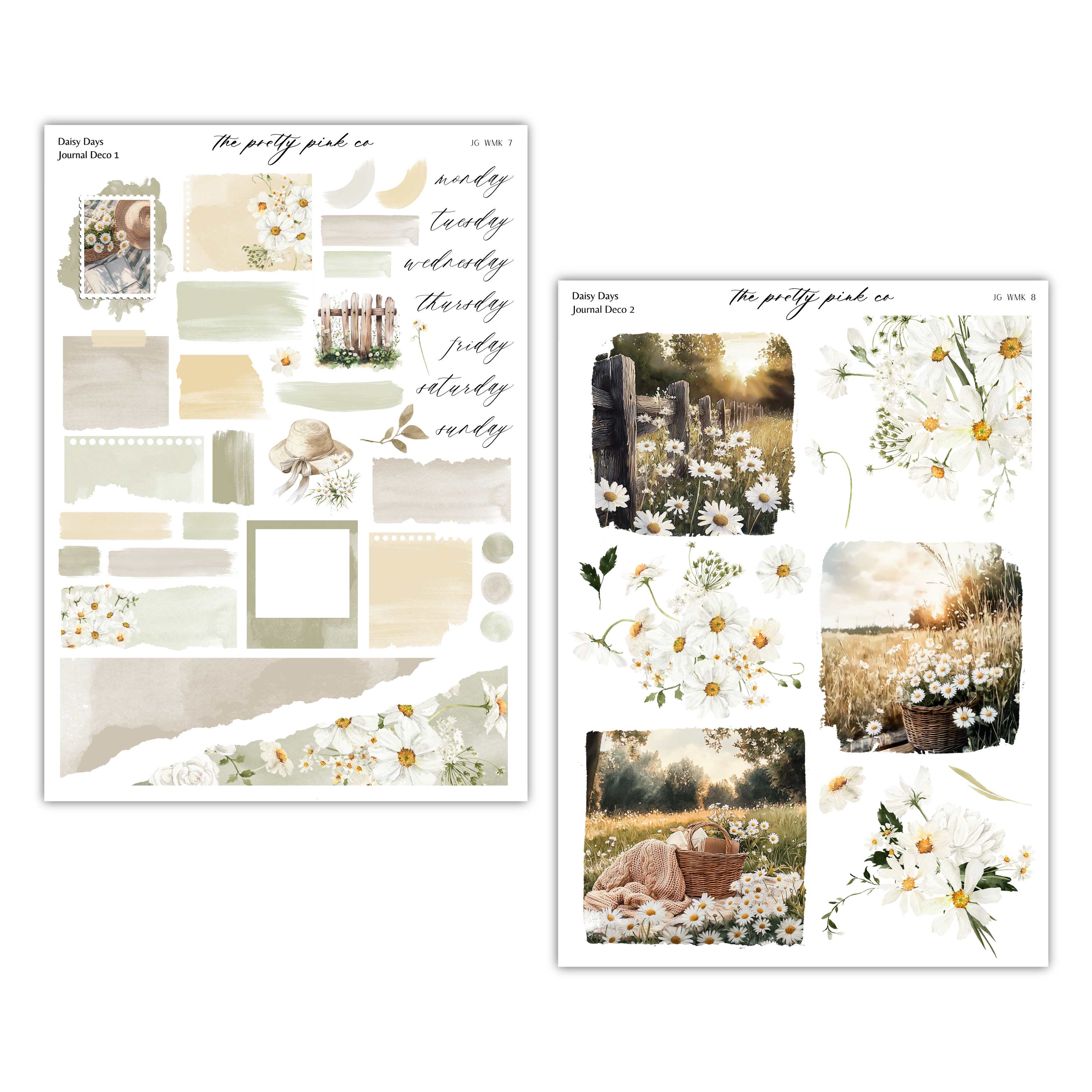 Daisy Days | Journaling Kit