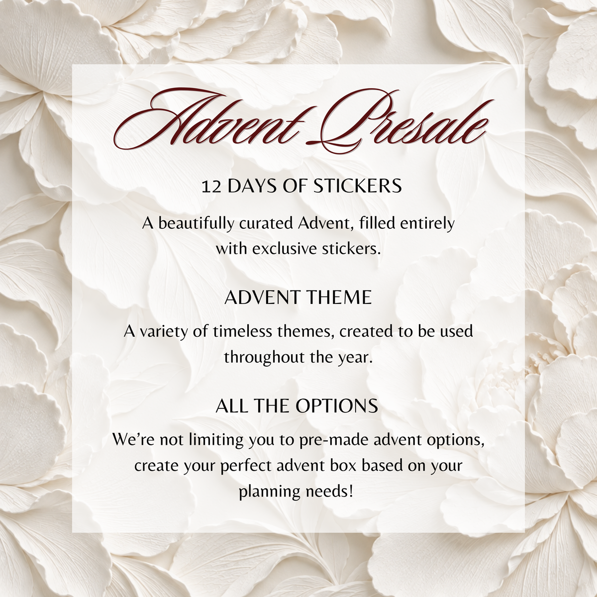 Advent 2026 | Classic Bundle