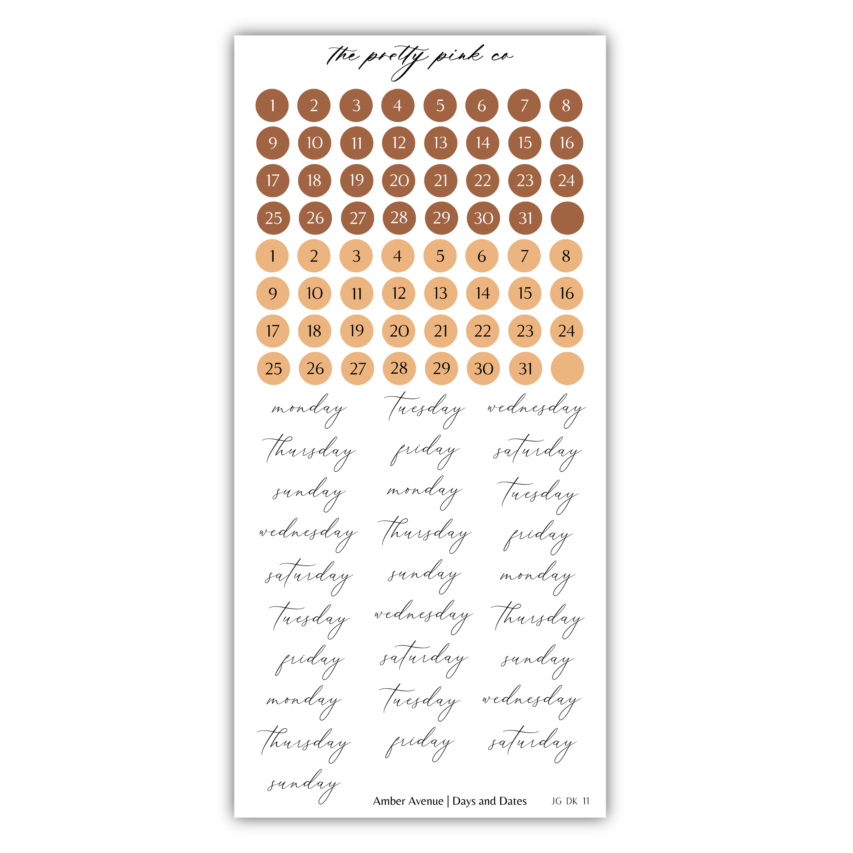 Amber Avenue | Decorative Kit
