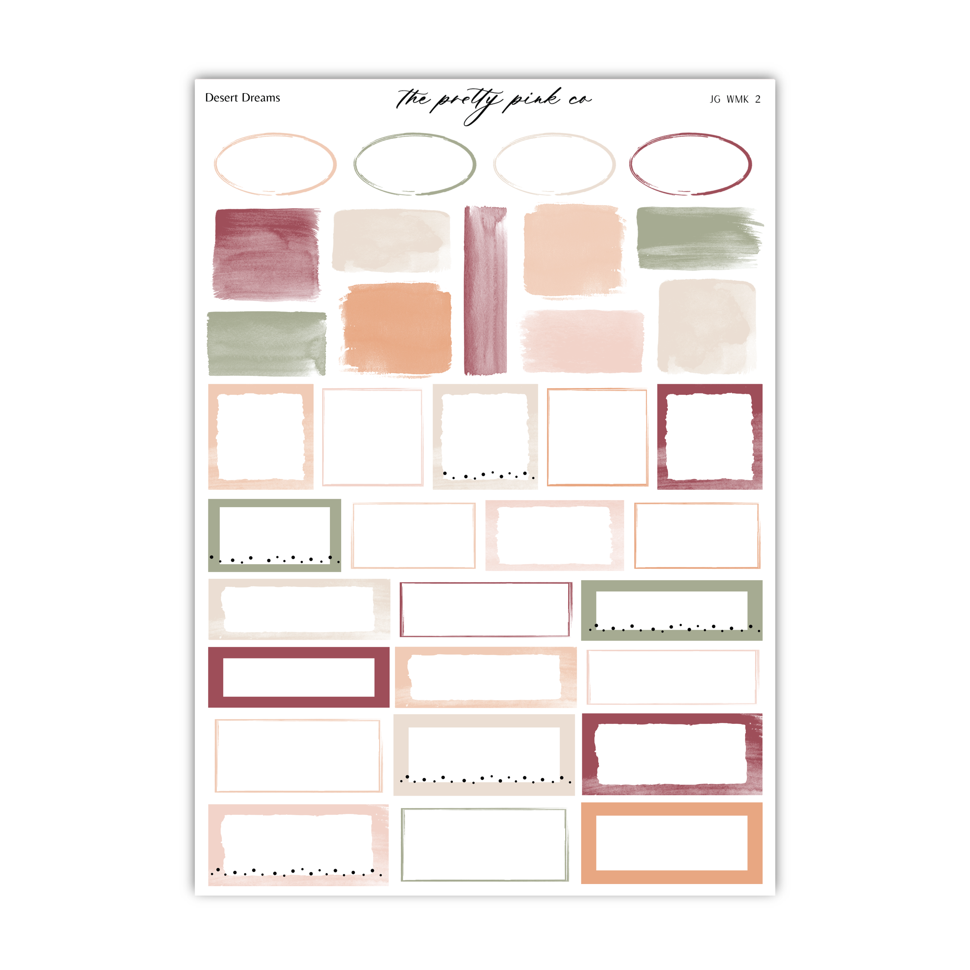 Desert Dreams | Foiled Weekly Kit