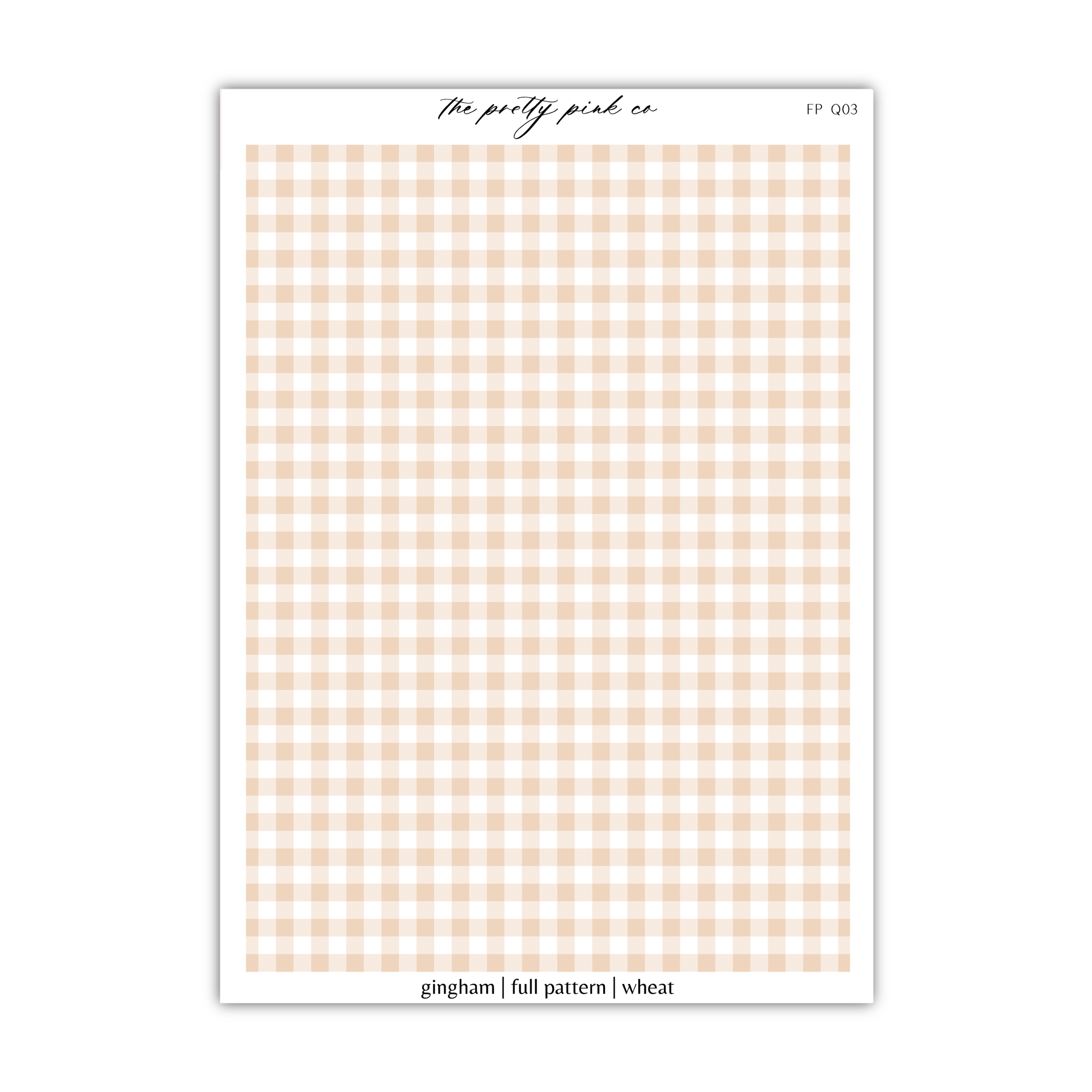 an orange and white gingham pattern with the words, my my my my