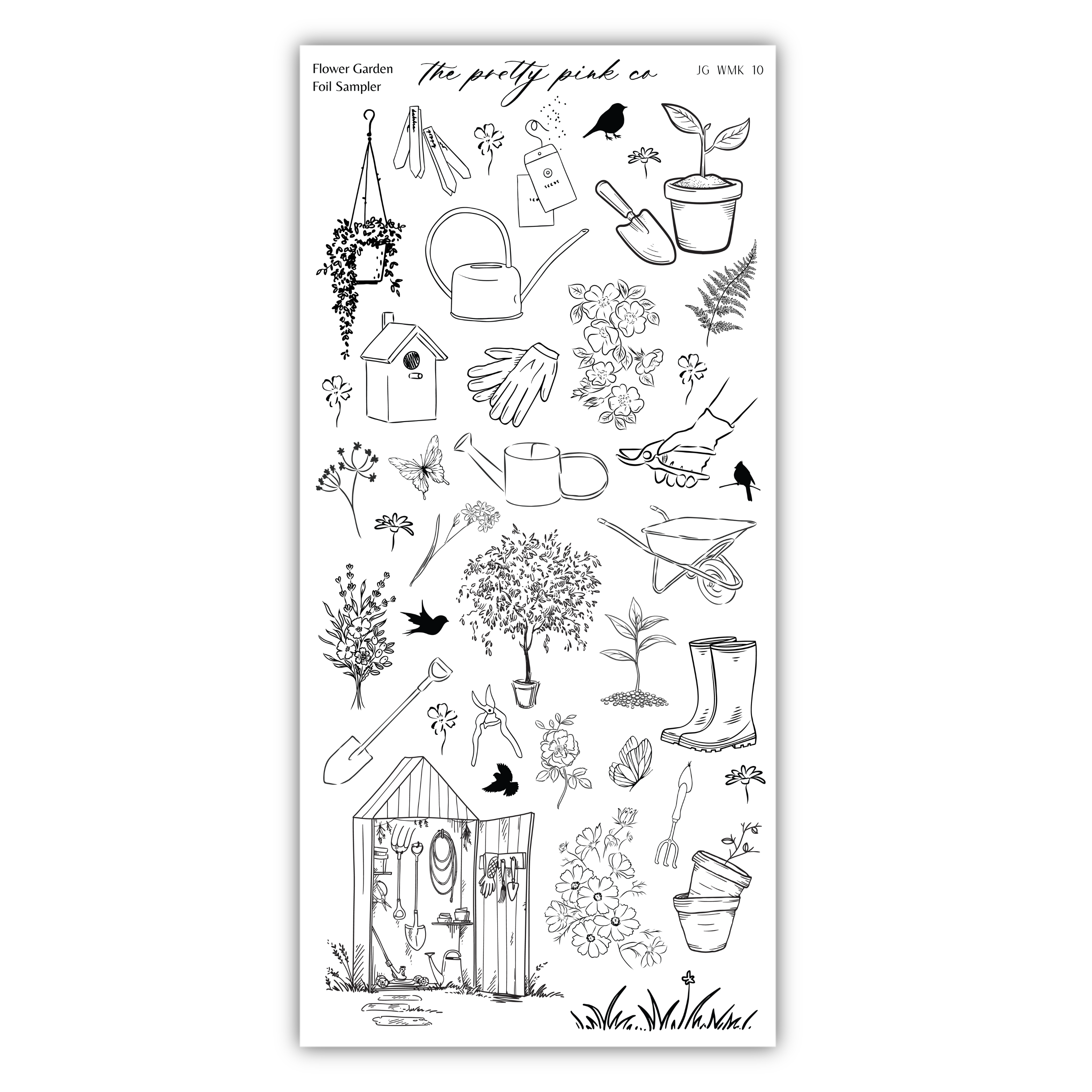 Flower Garden | Foil Sampler