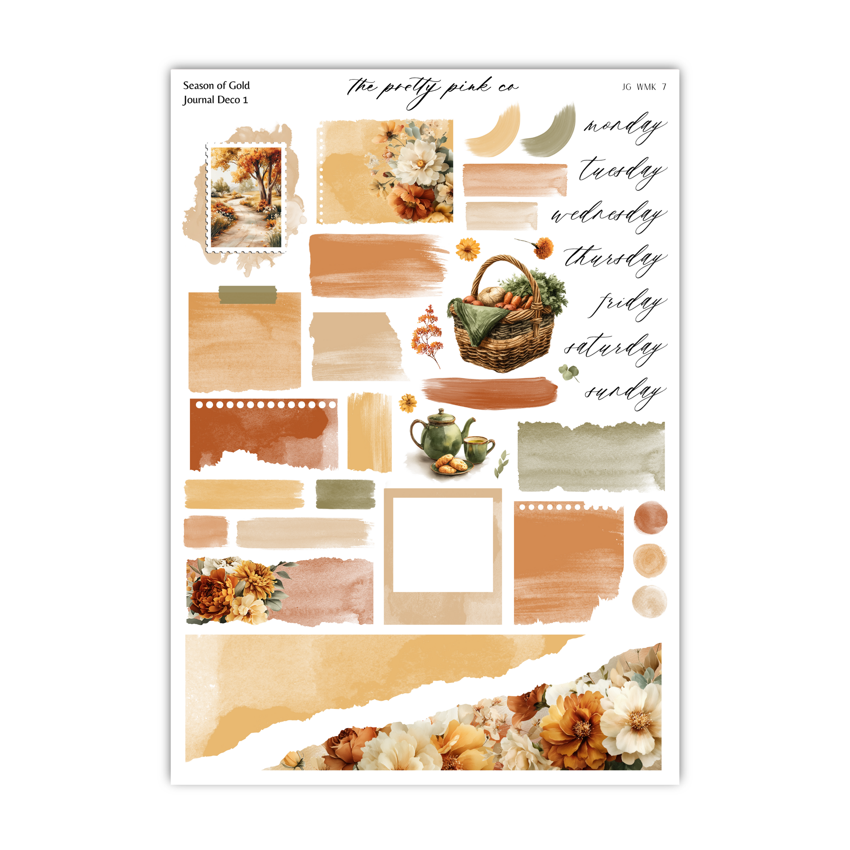 Season of Gold | Journaling Kit