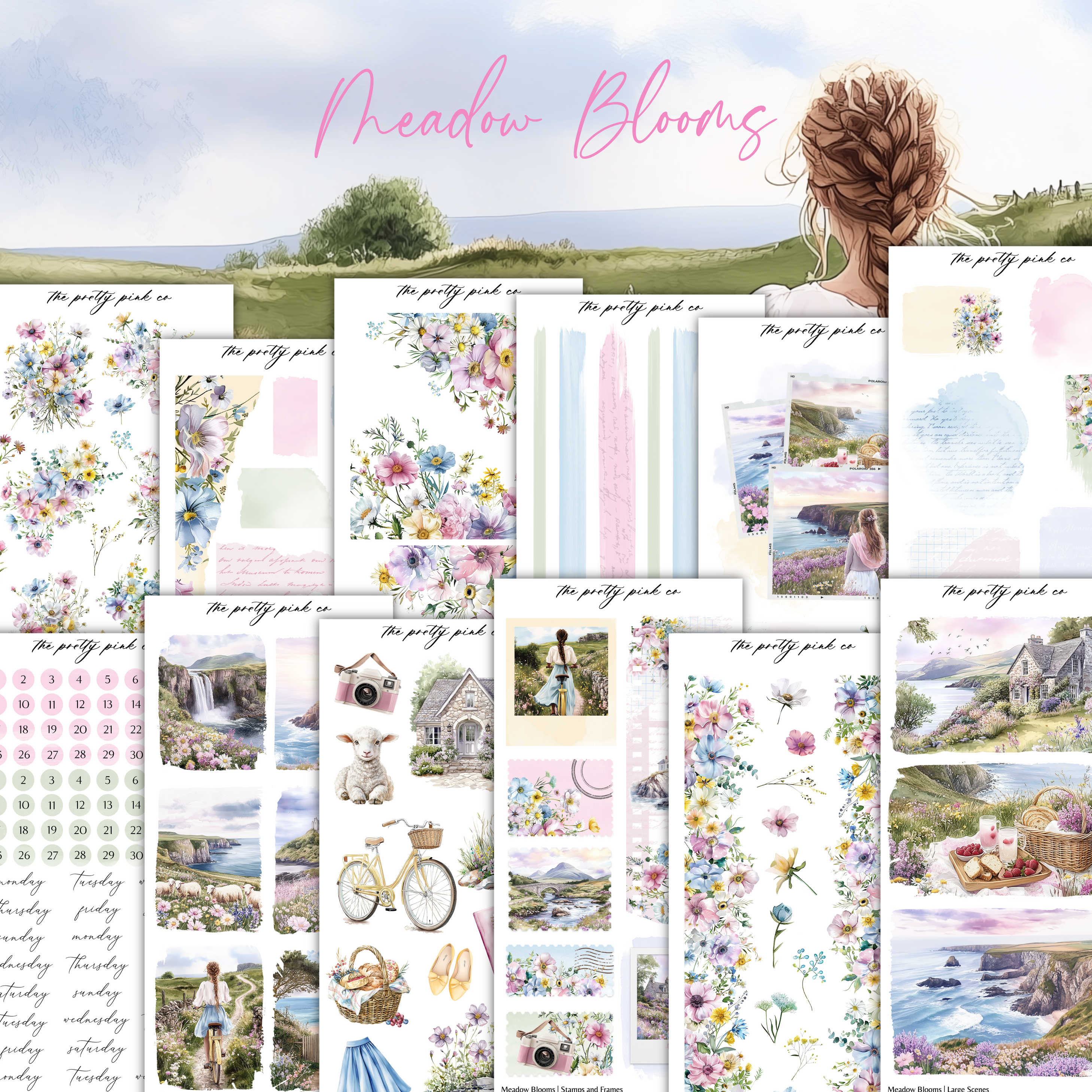 Meadow Blooms | Decorative Kit