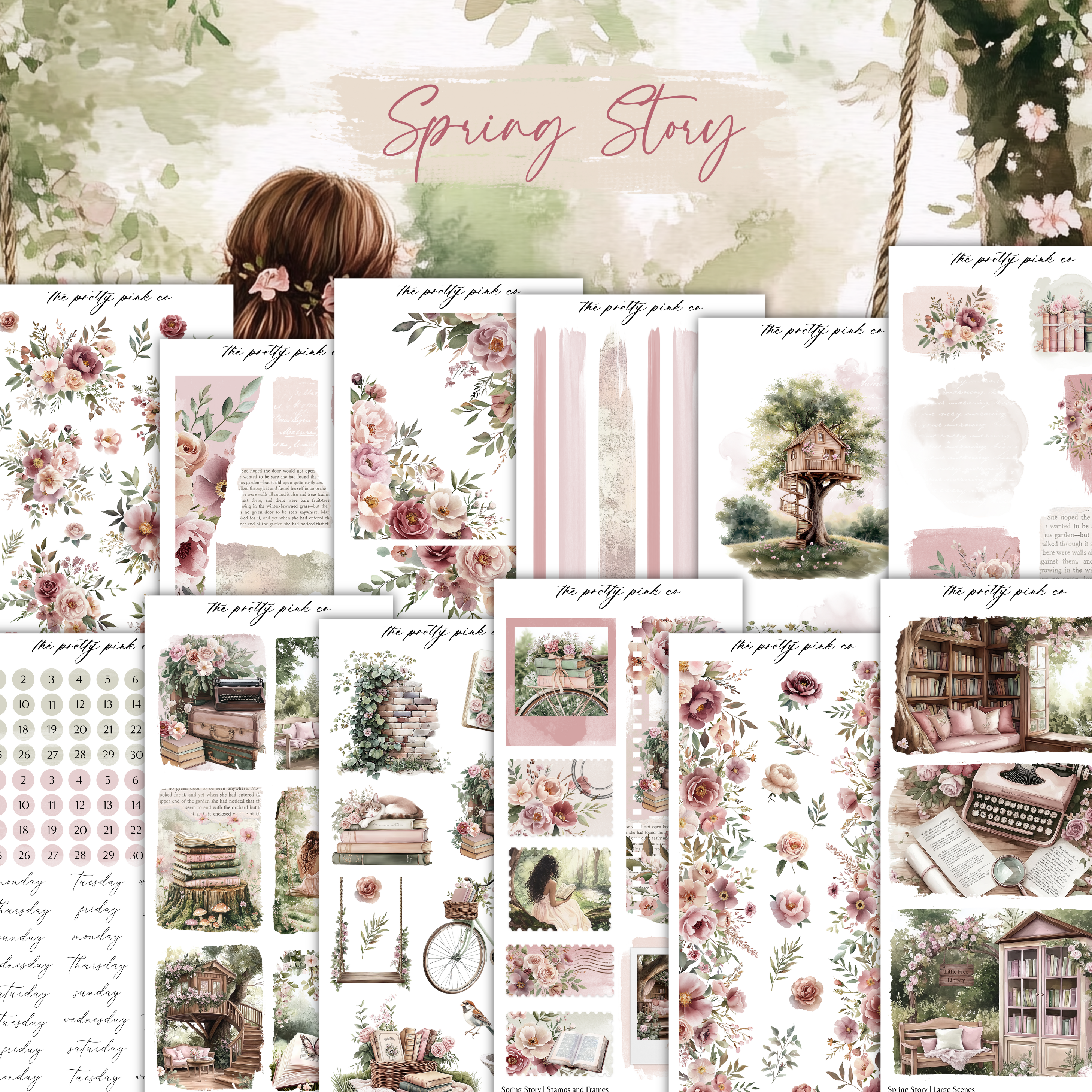 Spring Story | Decorative Kit