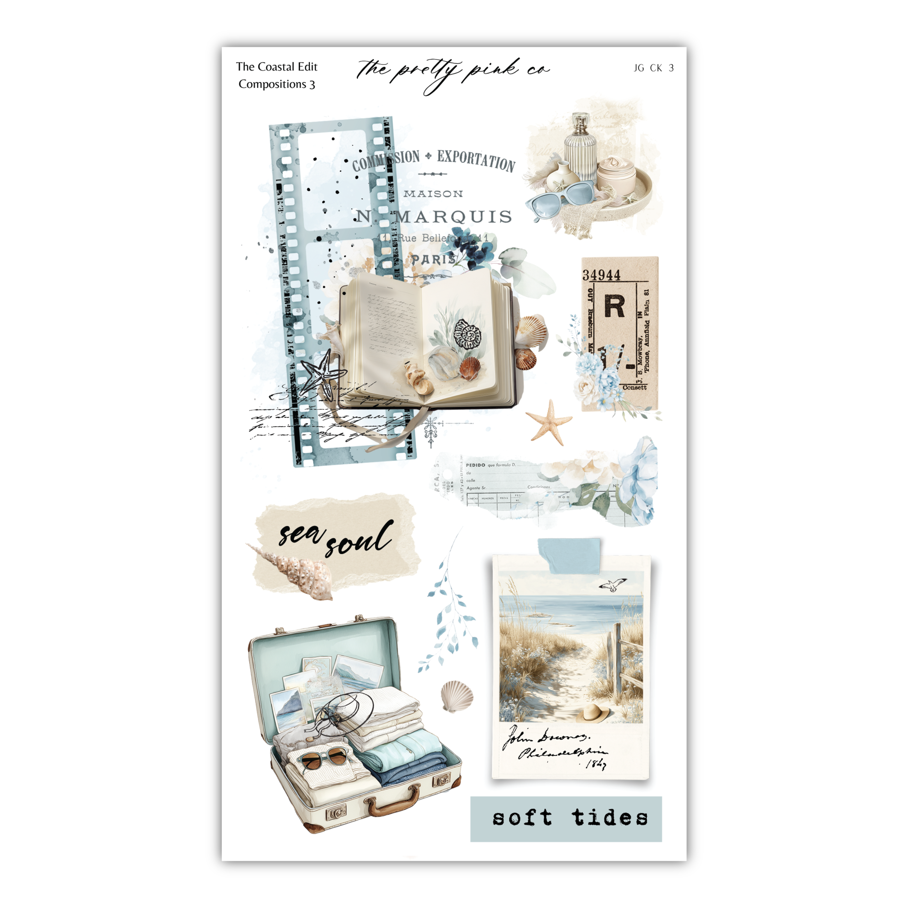 The Coastal Edit | Creative Kit