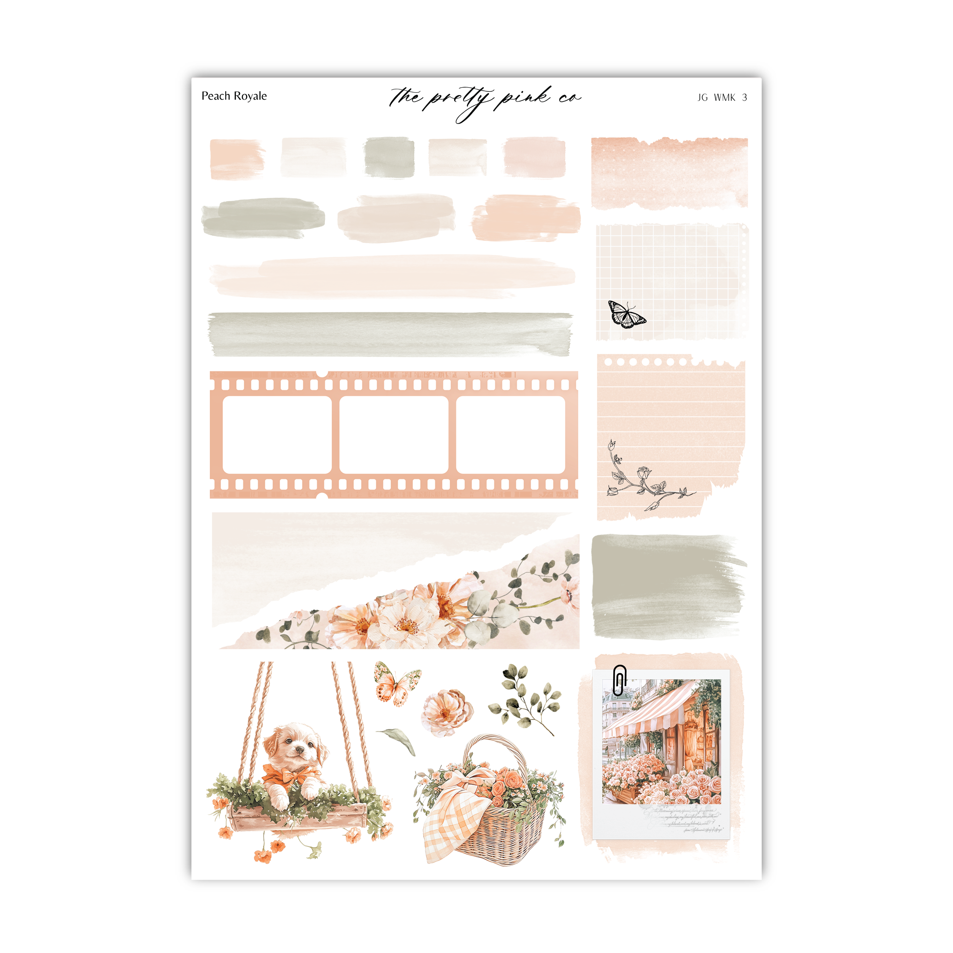 Peach Royale | Foiled Weekly Kit