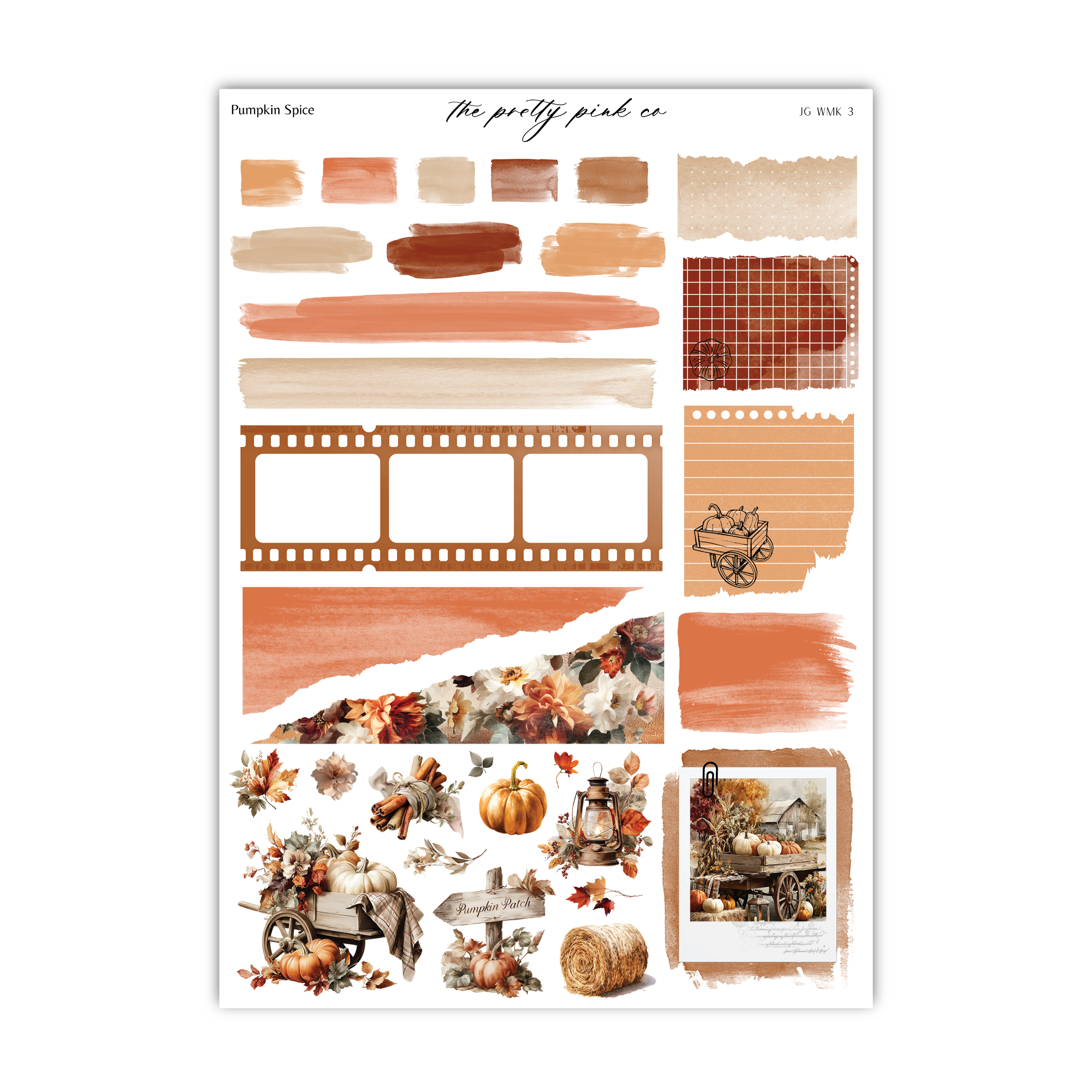 Pumpkin Spice | Foiled Weekly Kit