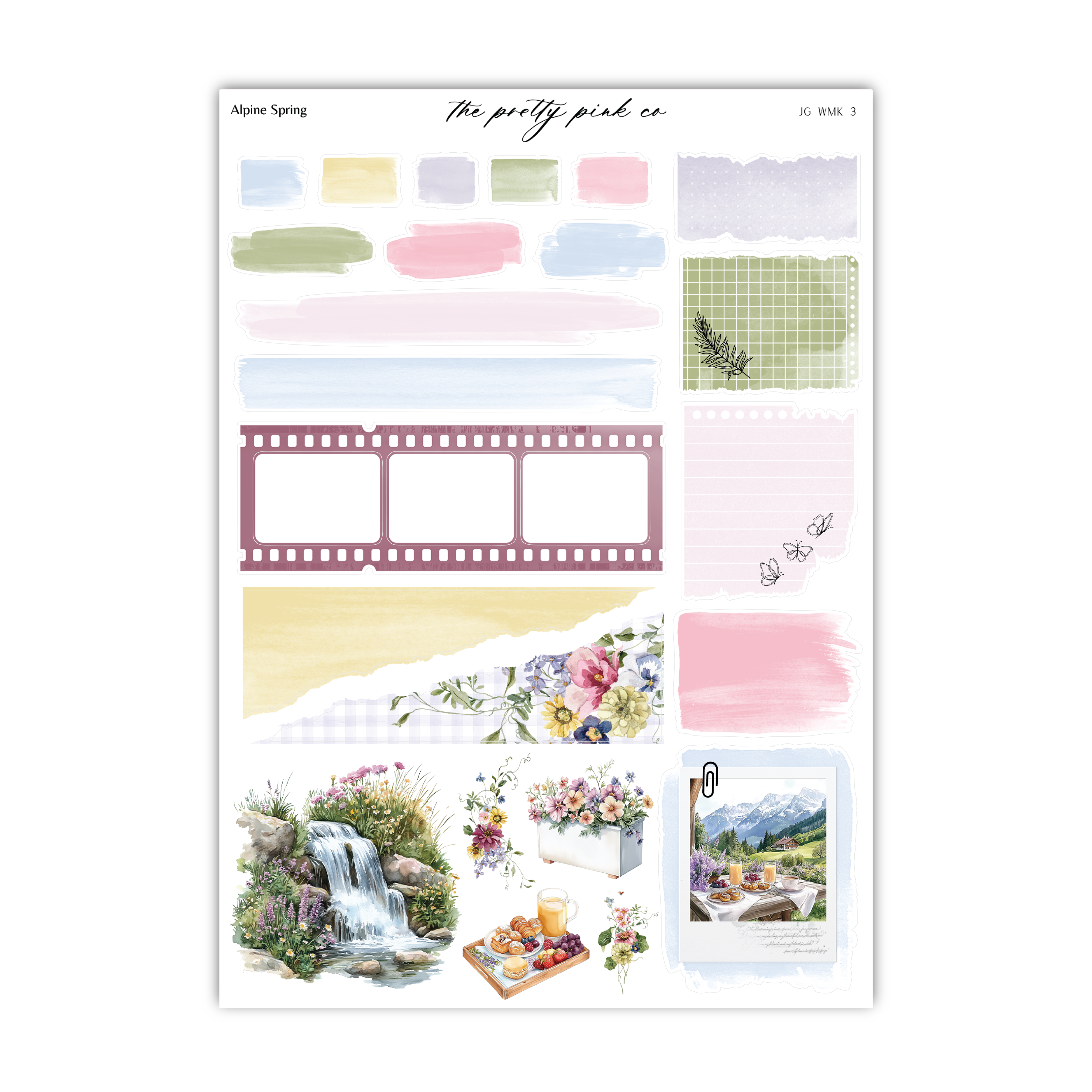 Alpine Spring | Foiled Weekly Kit