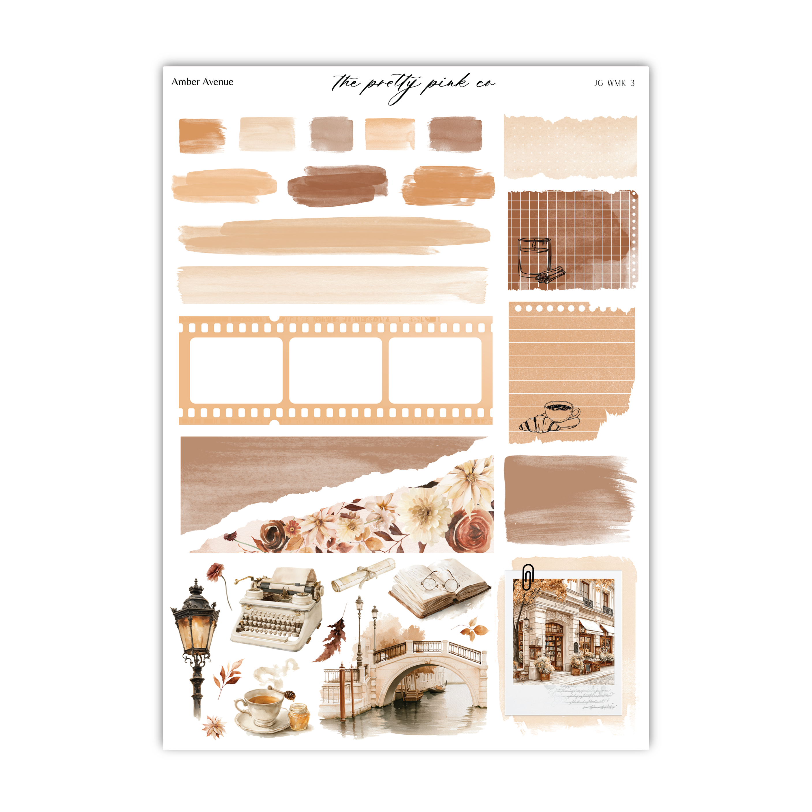 Amber Avenue | Foiled Weekly Kit