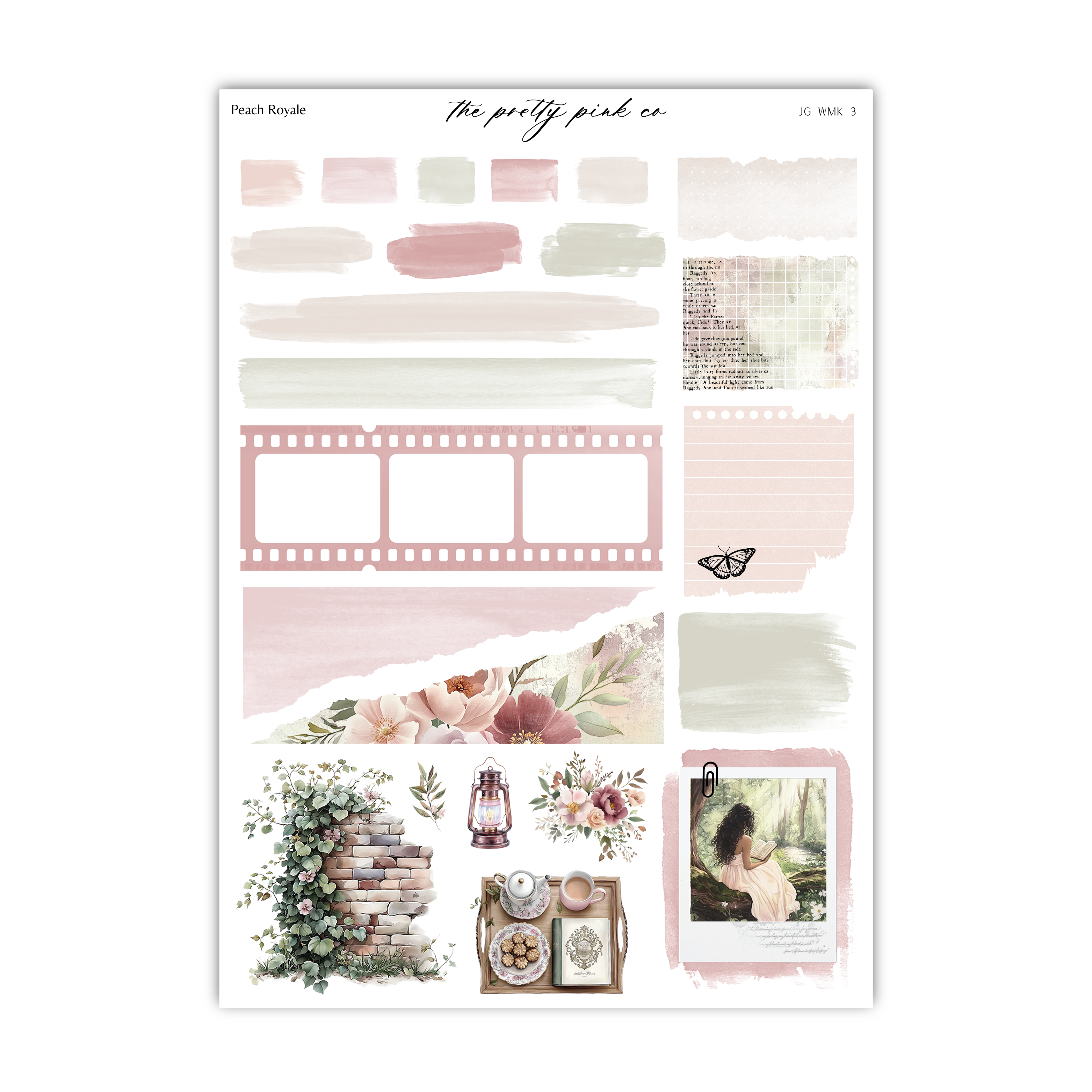 Spring Story | Foiled Weekly Kit