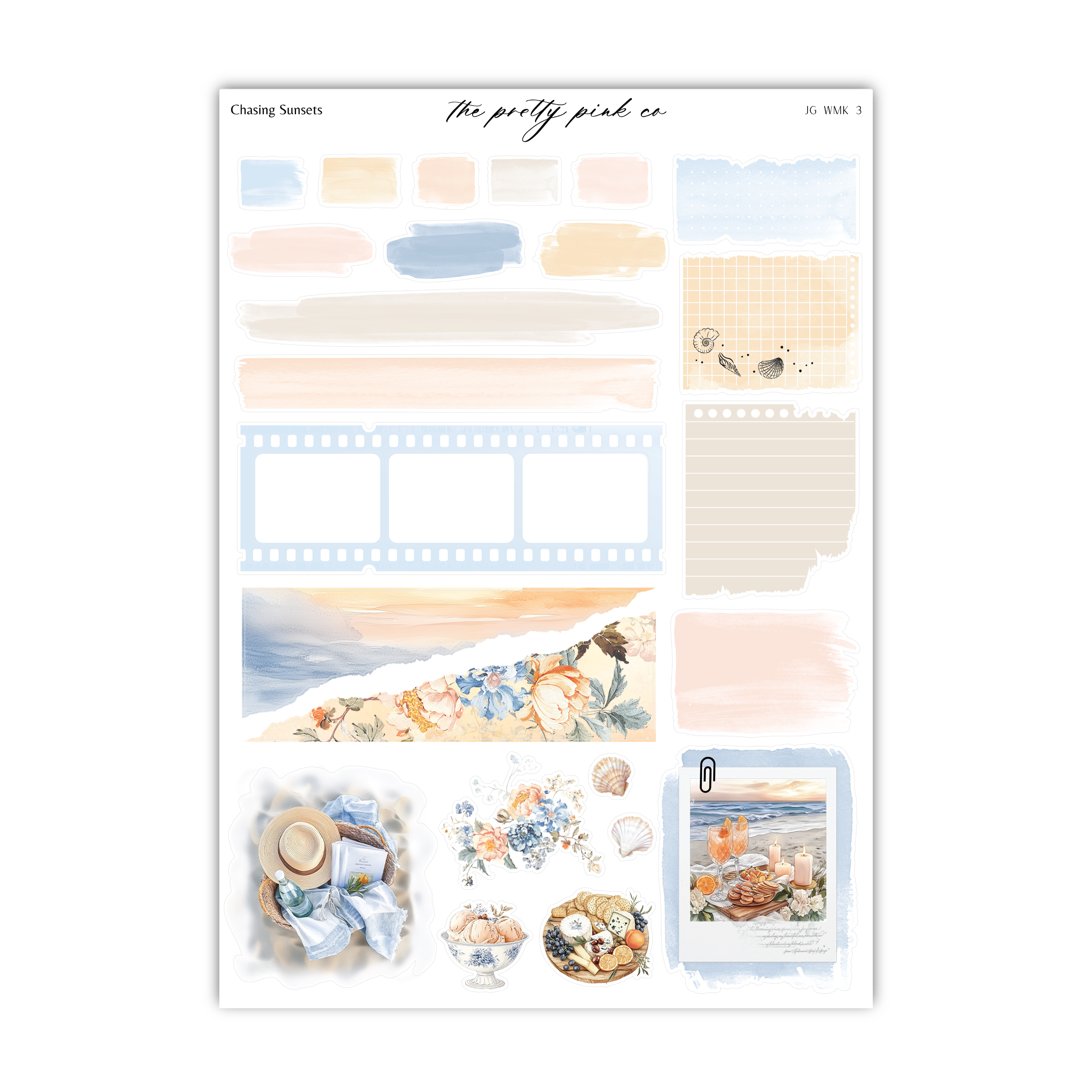 Chasing Sunsets | Foiled Weekly Kit