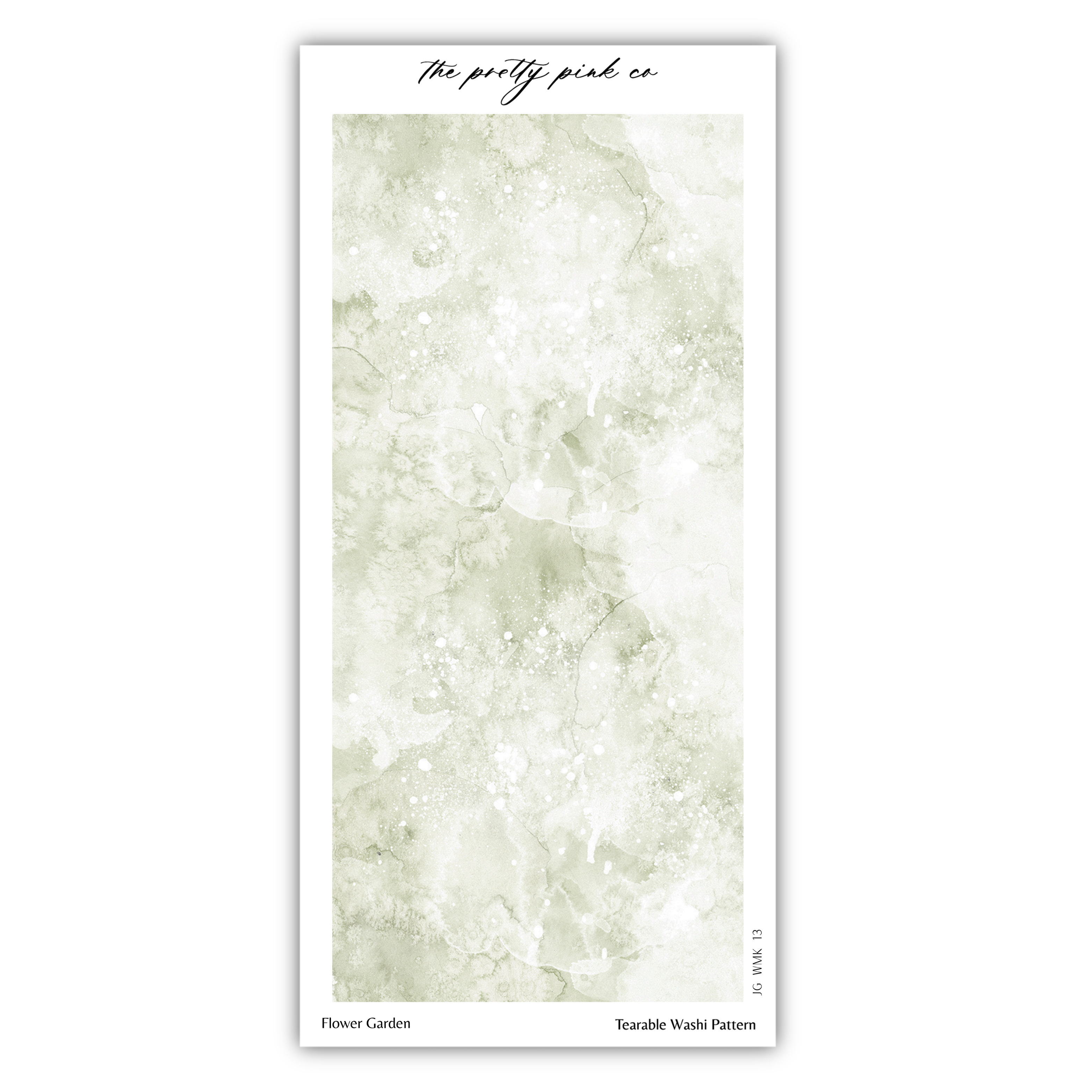 Flower Garden | Tearable Washi Pattern 2