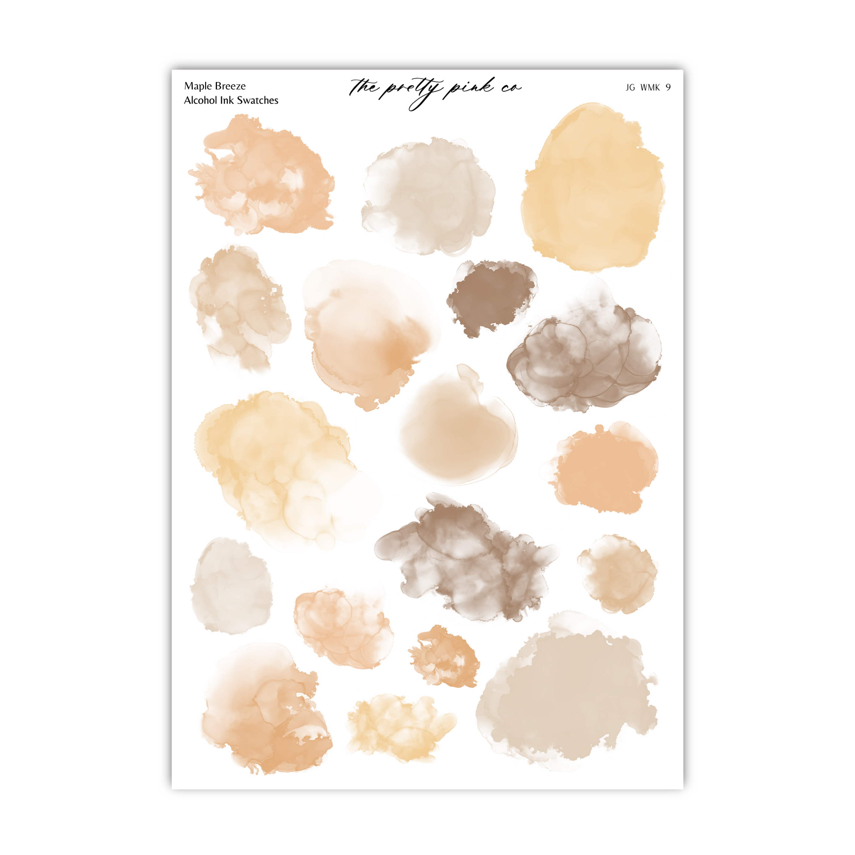 Maple Breeze | Ink Swatches