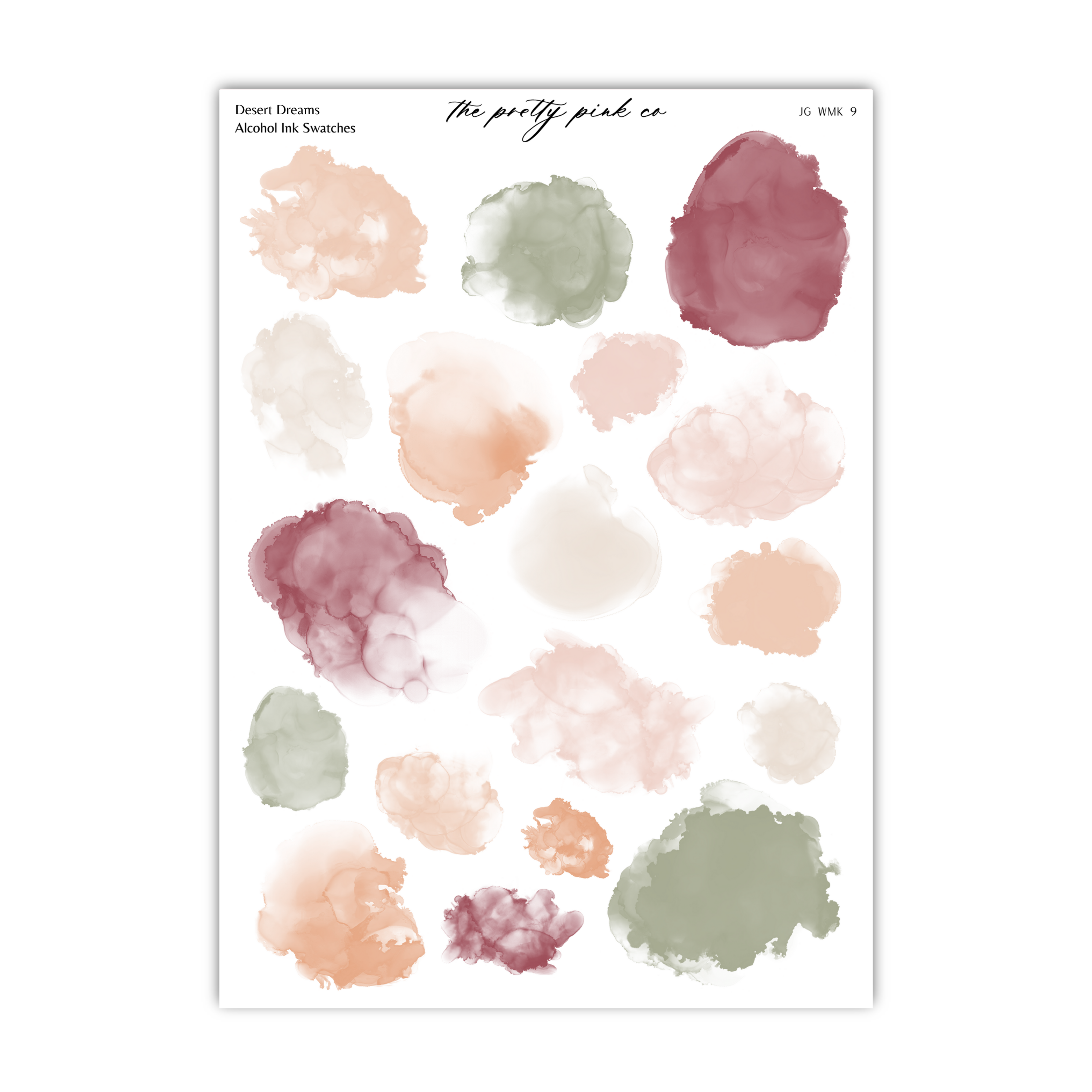 Desert Dreams | Ink Swatches