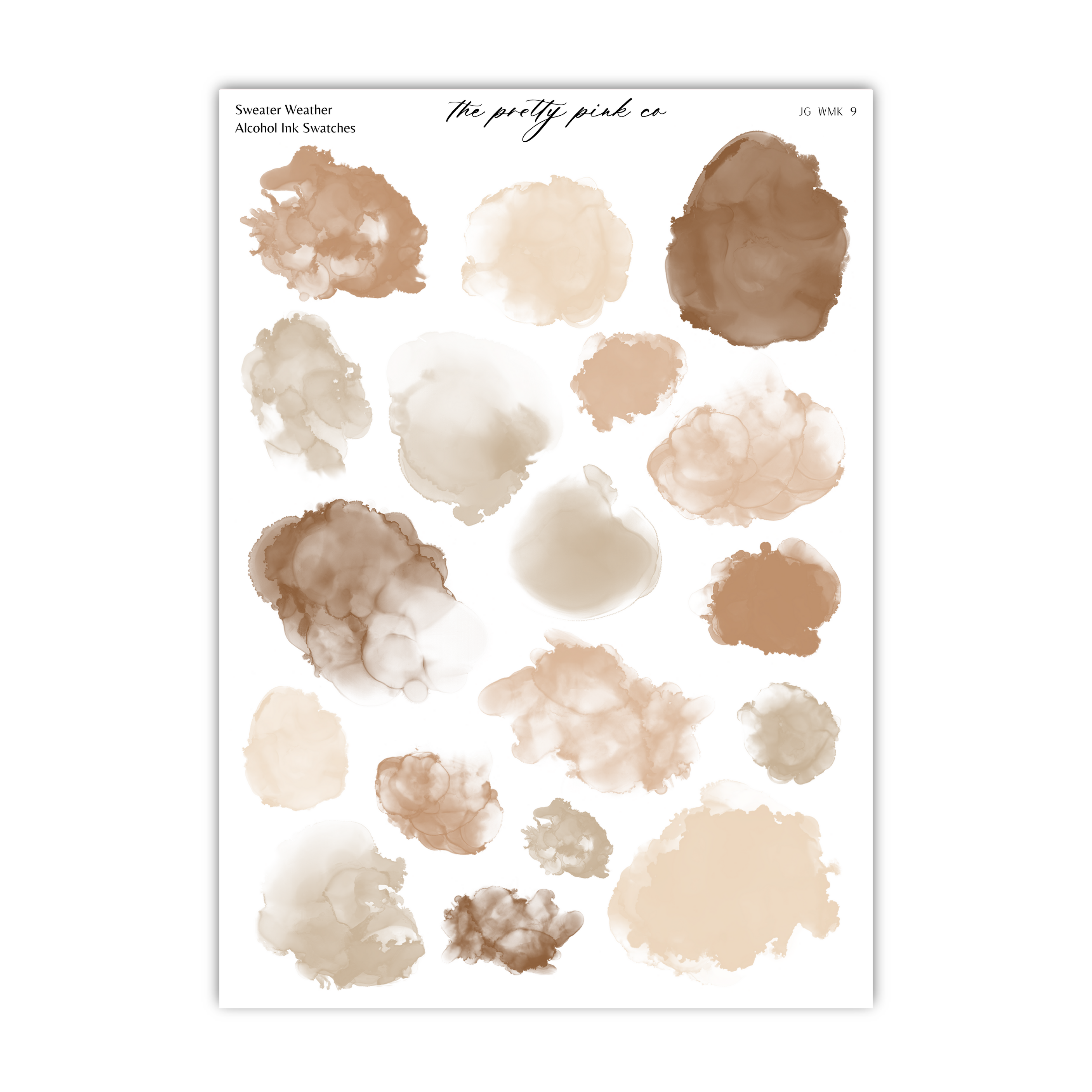 Sweater Weather | Ink Swatches