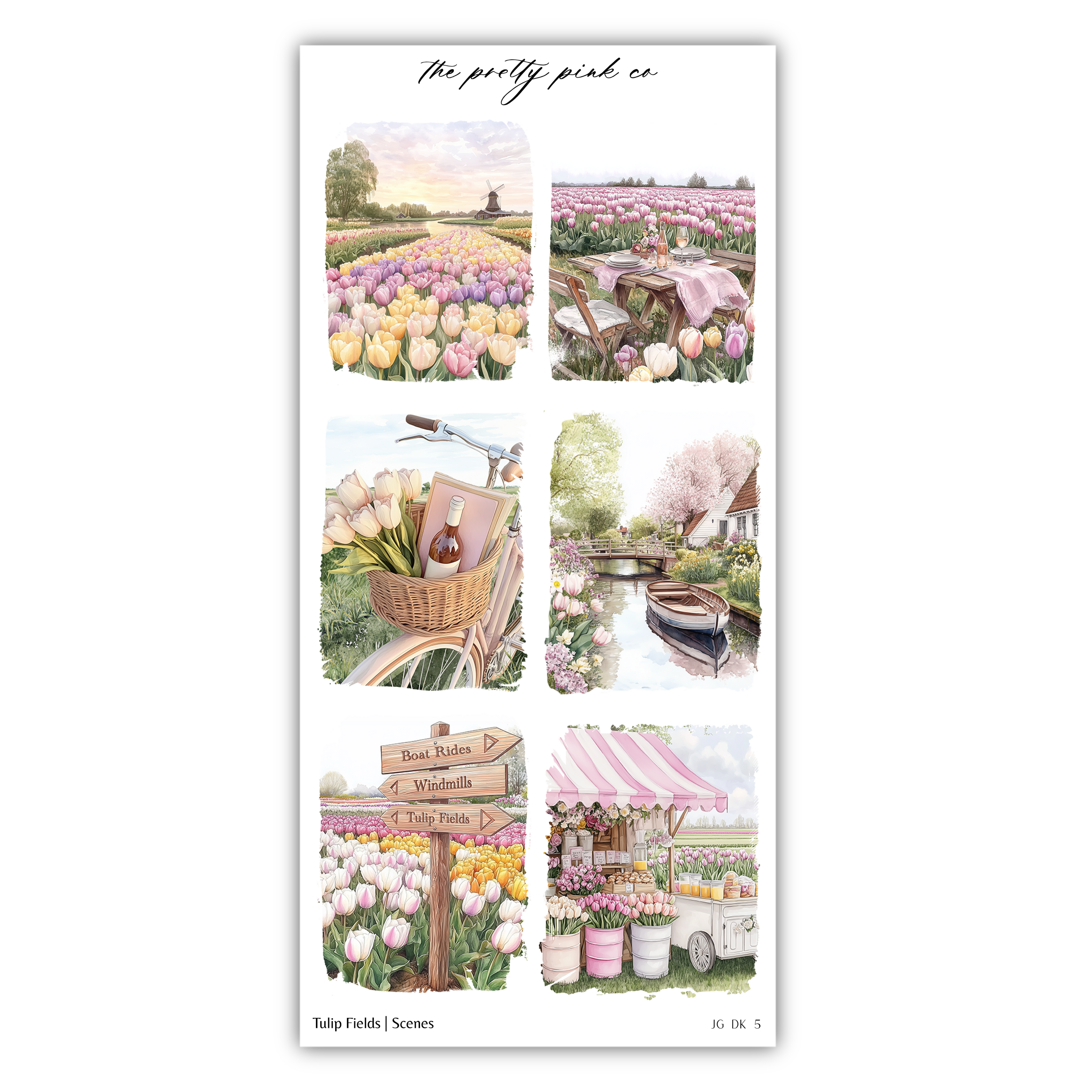 Tulip Fields | Decorative Kit