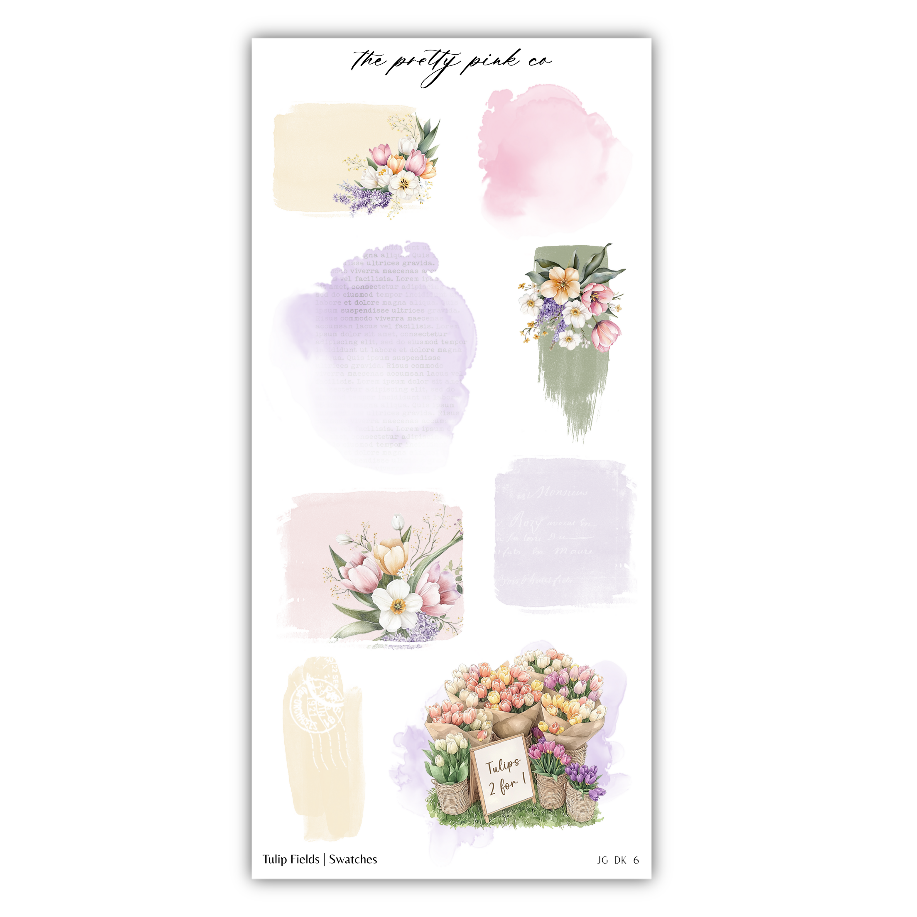 Tulip Fields | Decorative Kit