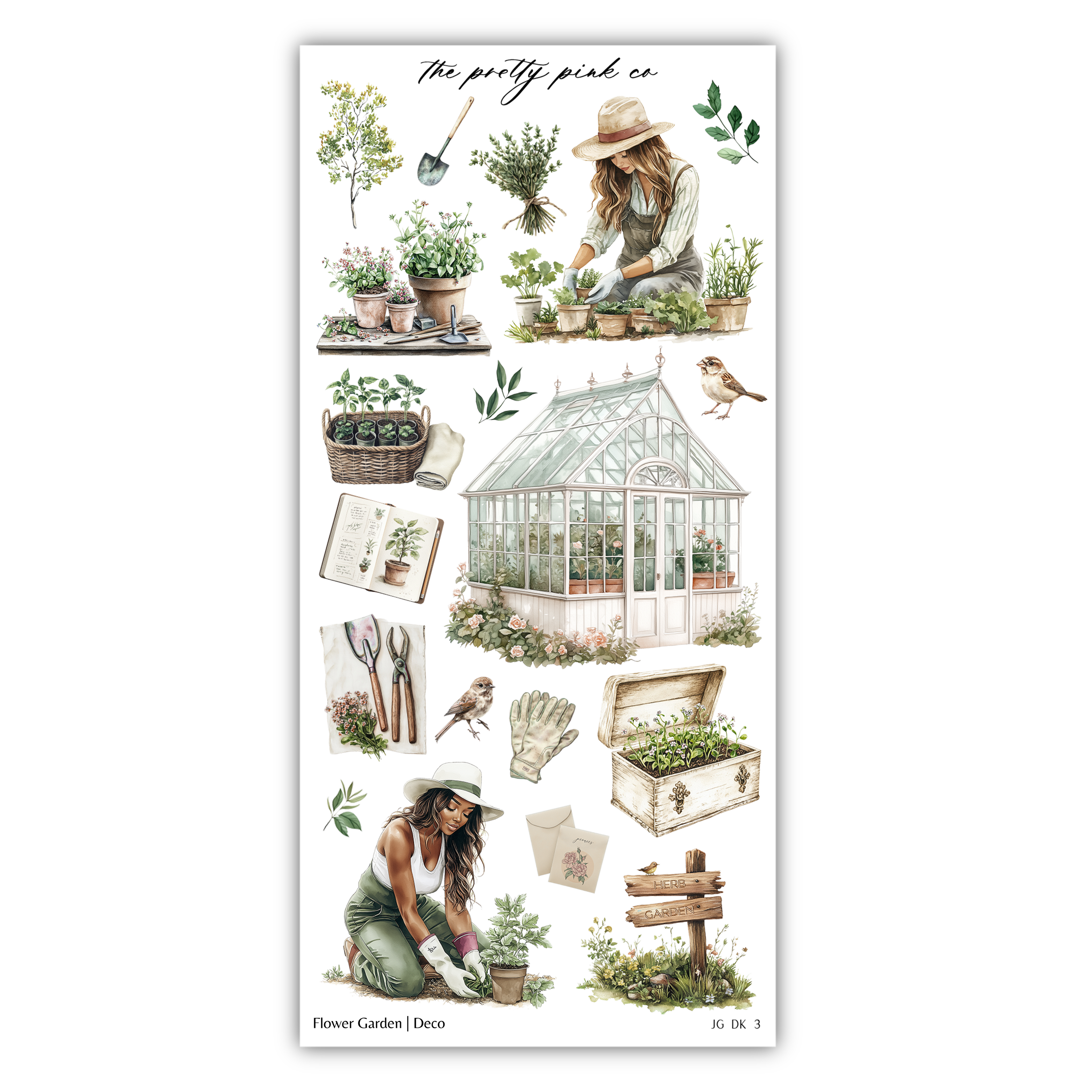 Flower Garden | Decorative Kit