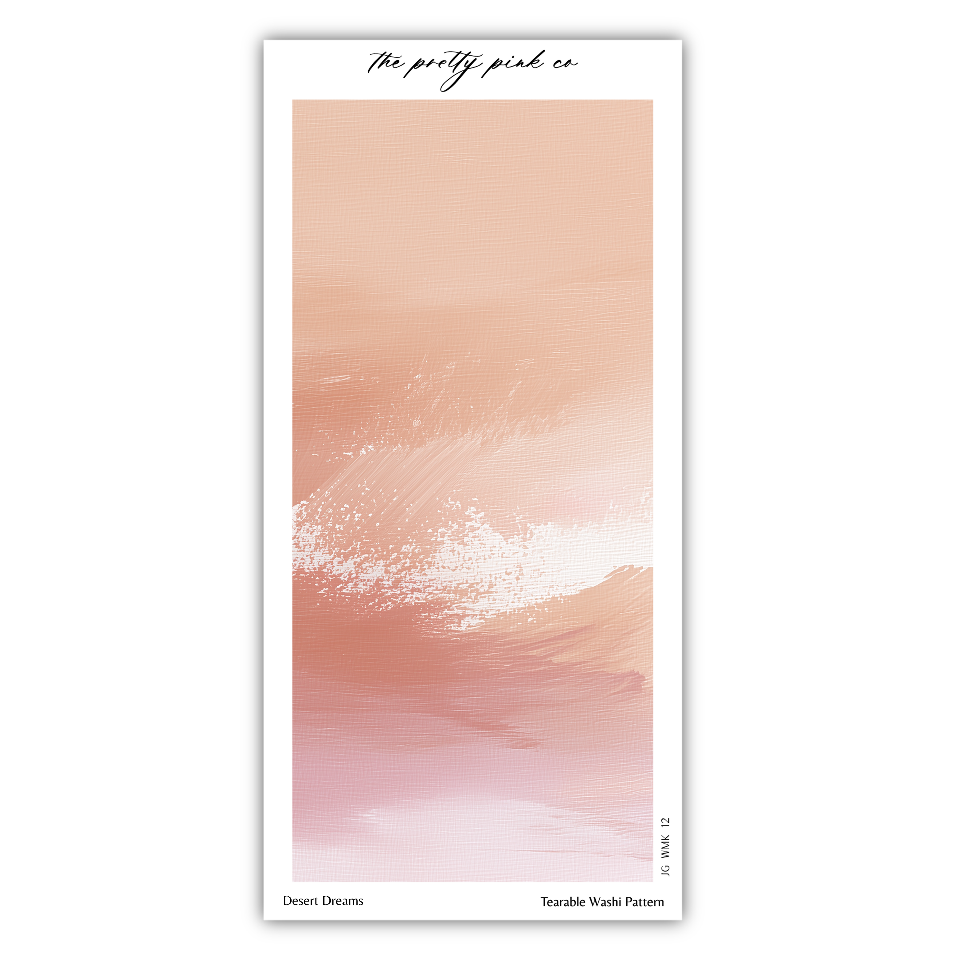 Desert Dreams | Tearable Washi Pattern