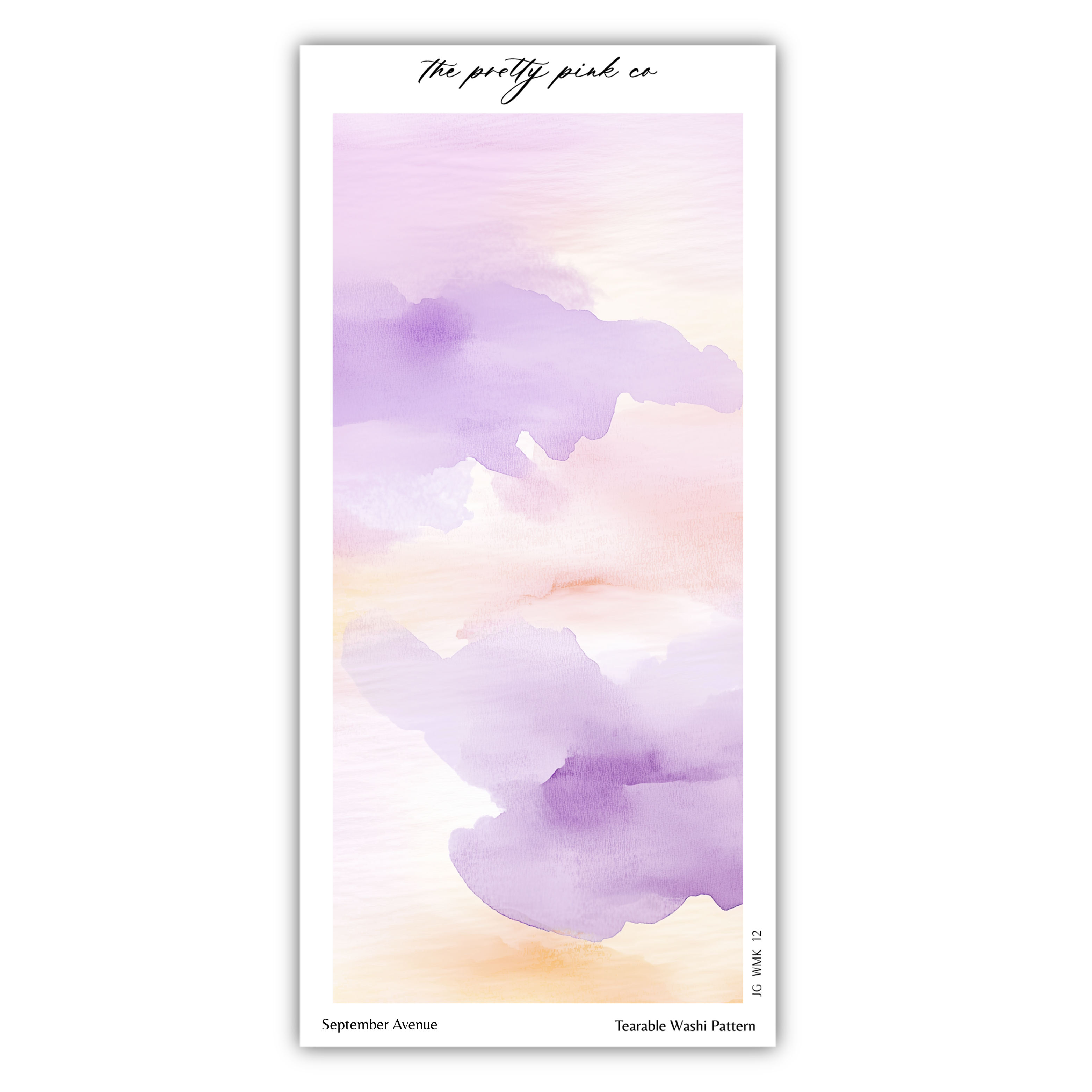 September Avenue | Tearable Washi Pattern