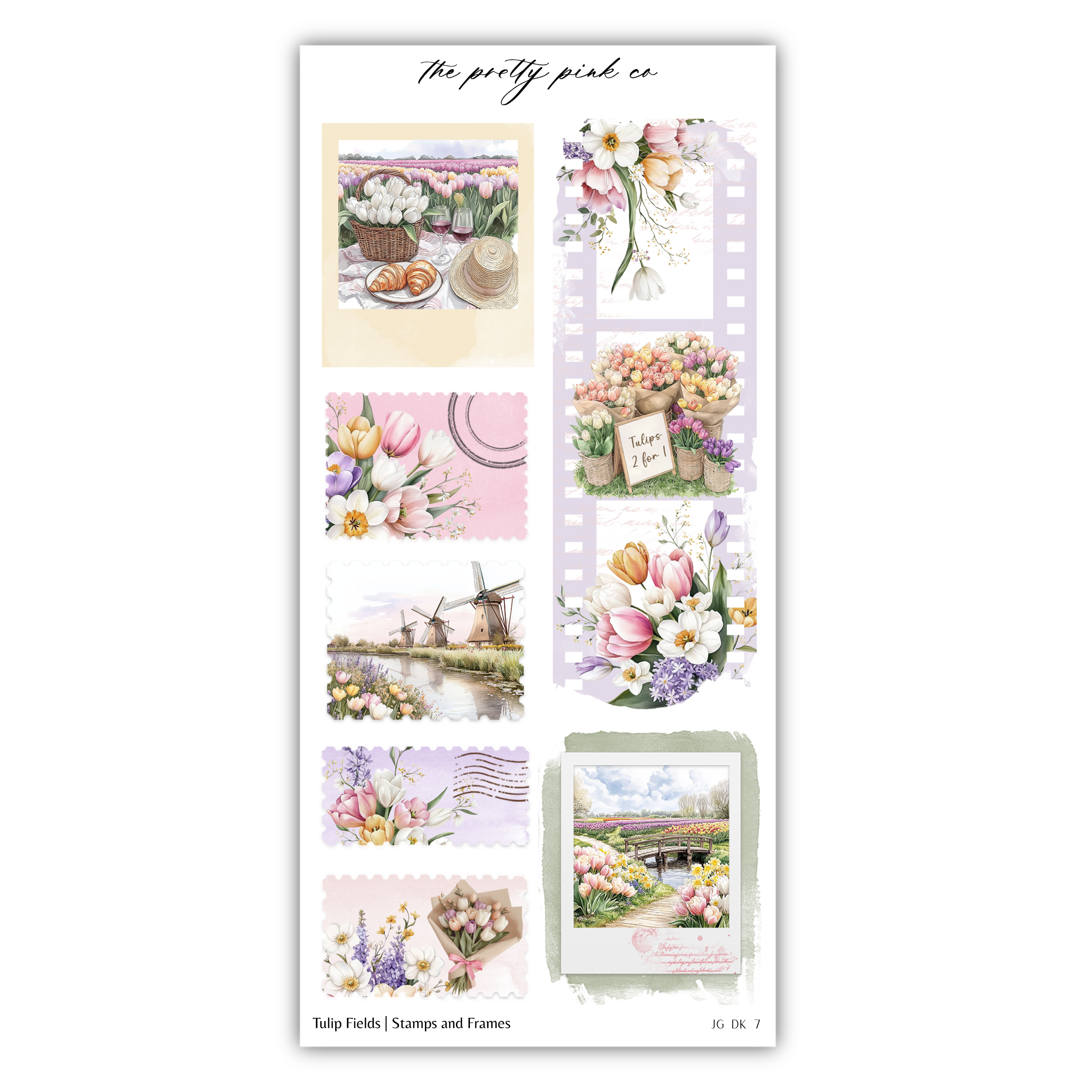 Tulip Fields | Decorative Kit