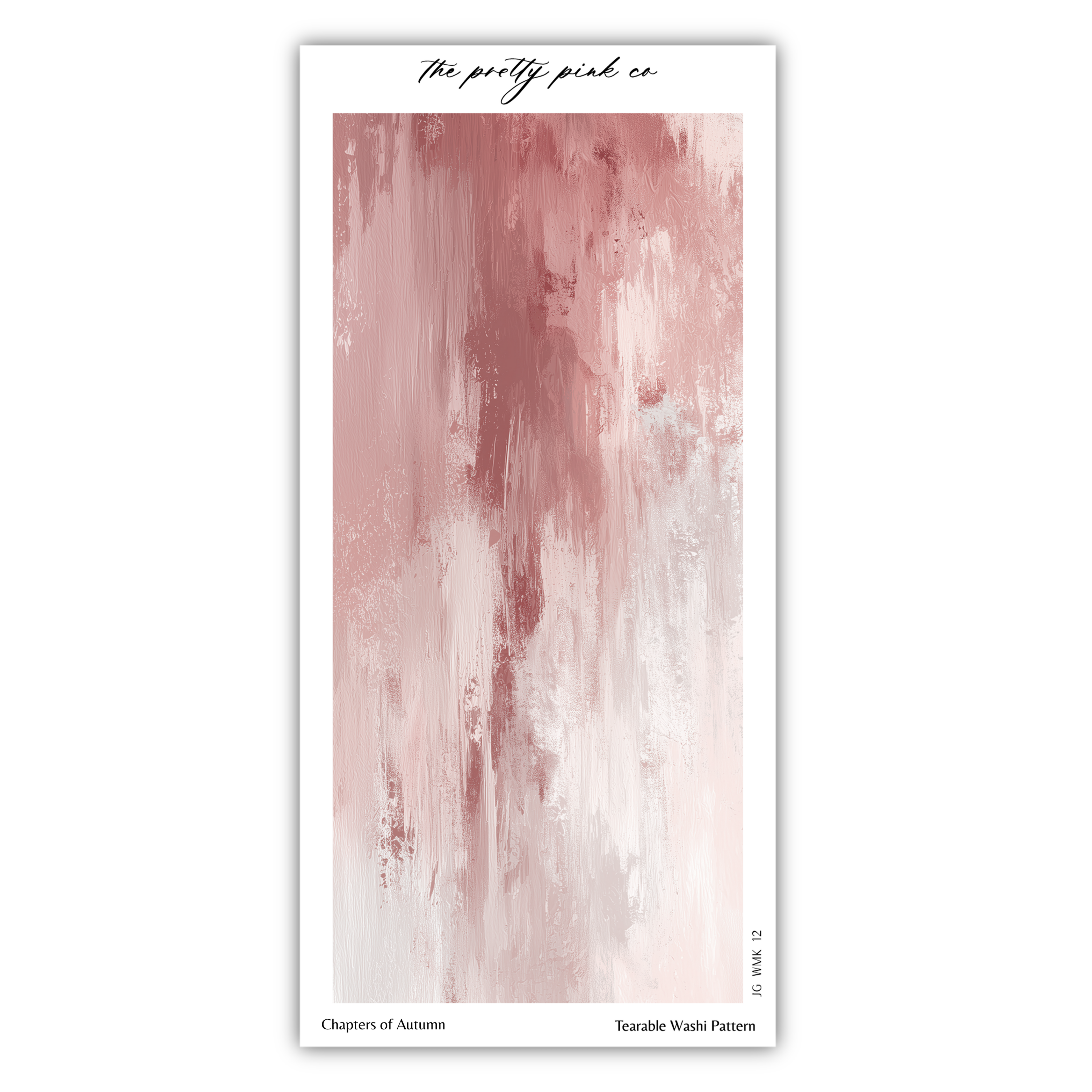 Chapters of Autumn | Tearable Washi Pattern