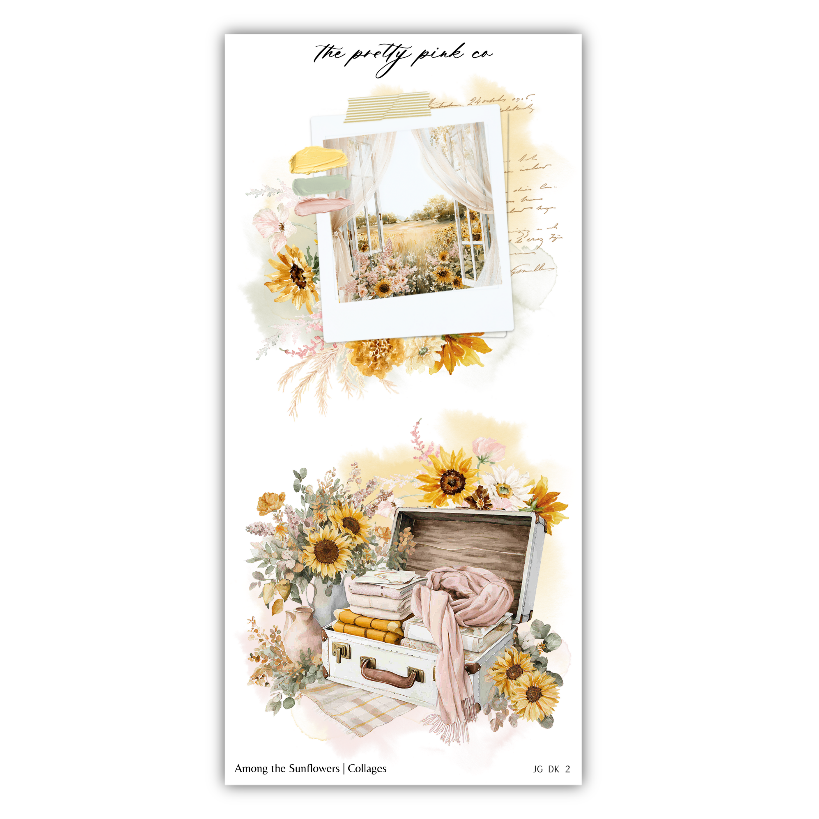 Among the Sunflowers | Decorative Kit