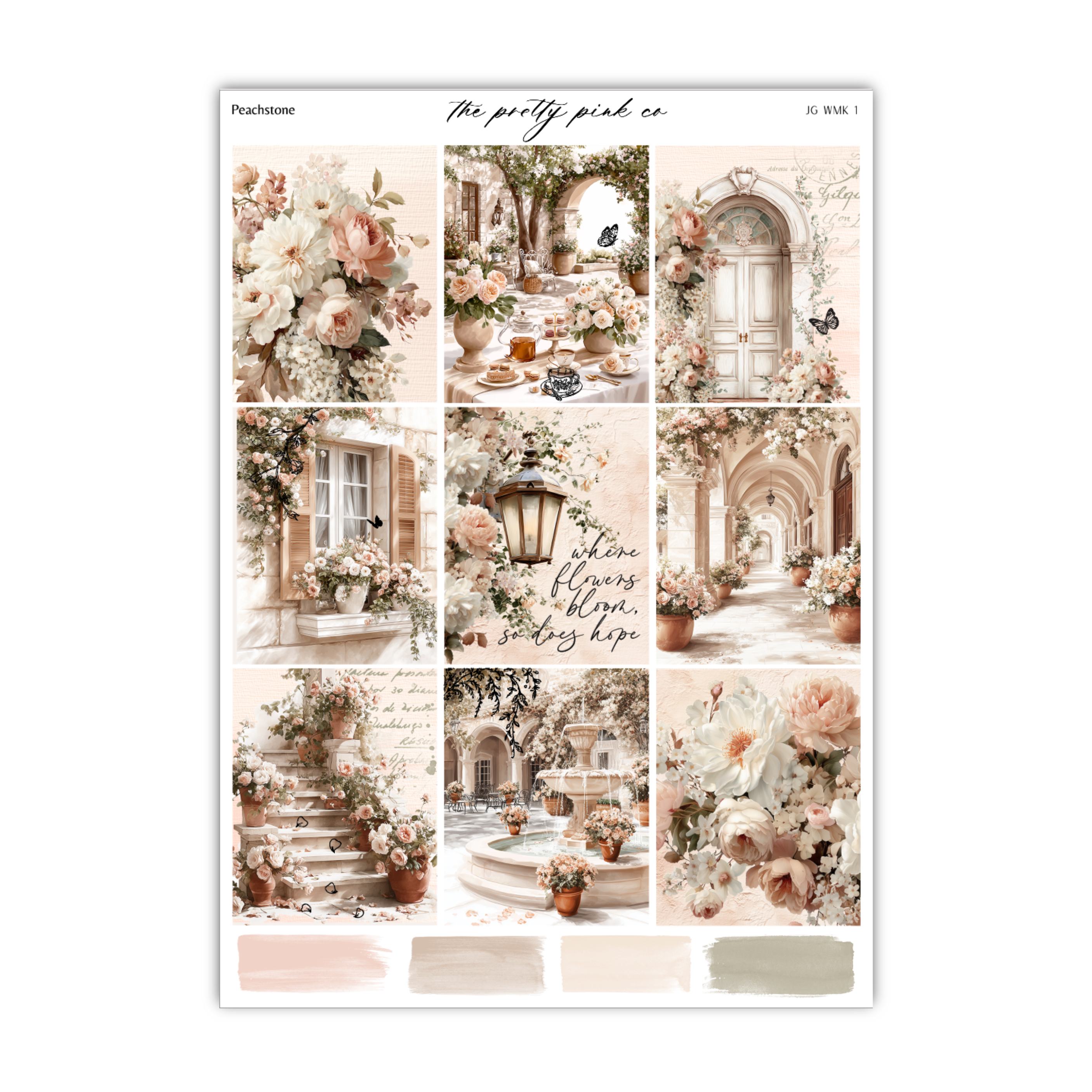 Peachstone | Foiled Weekly Kit