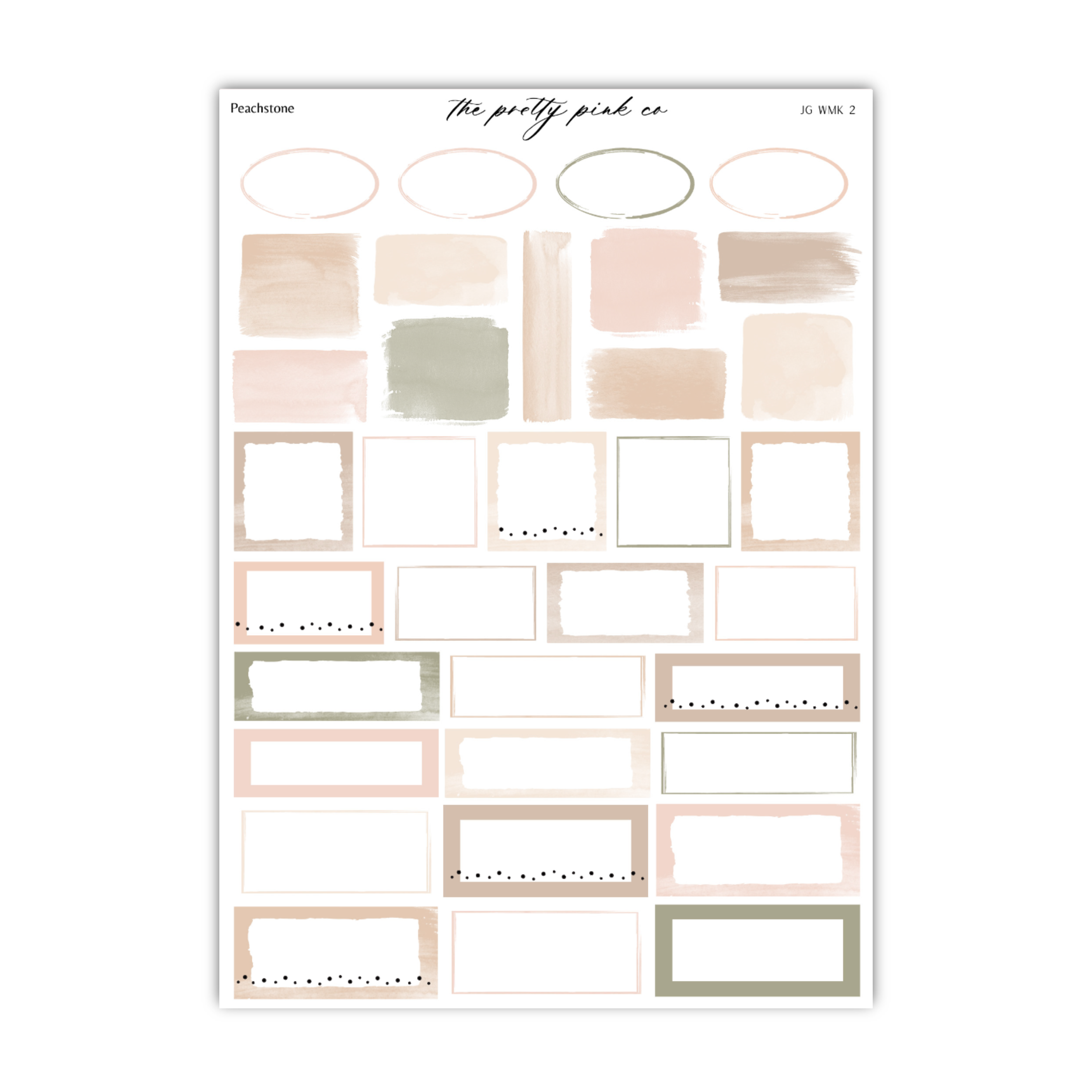 Peachstone | Foiled Weekly Kit
