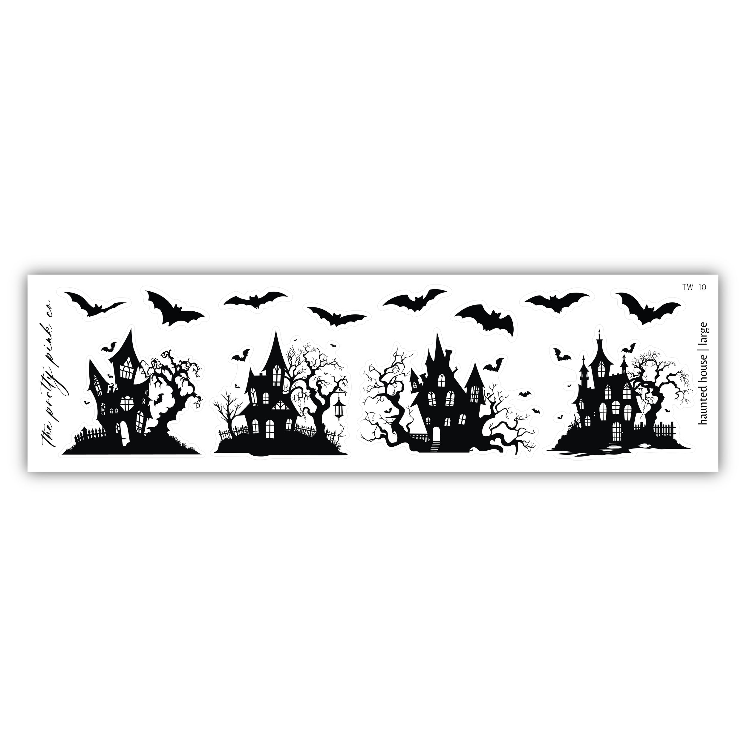 a black and white photo of a halloween scene