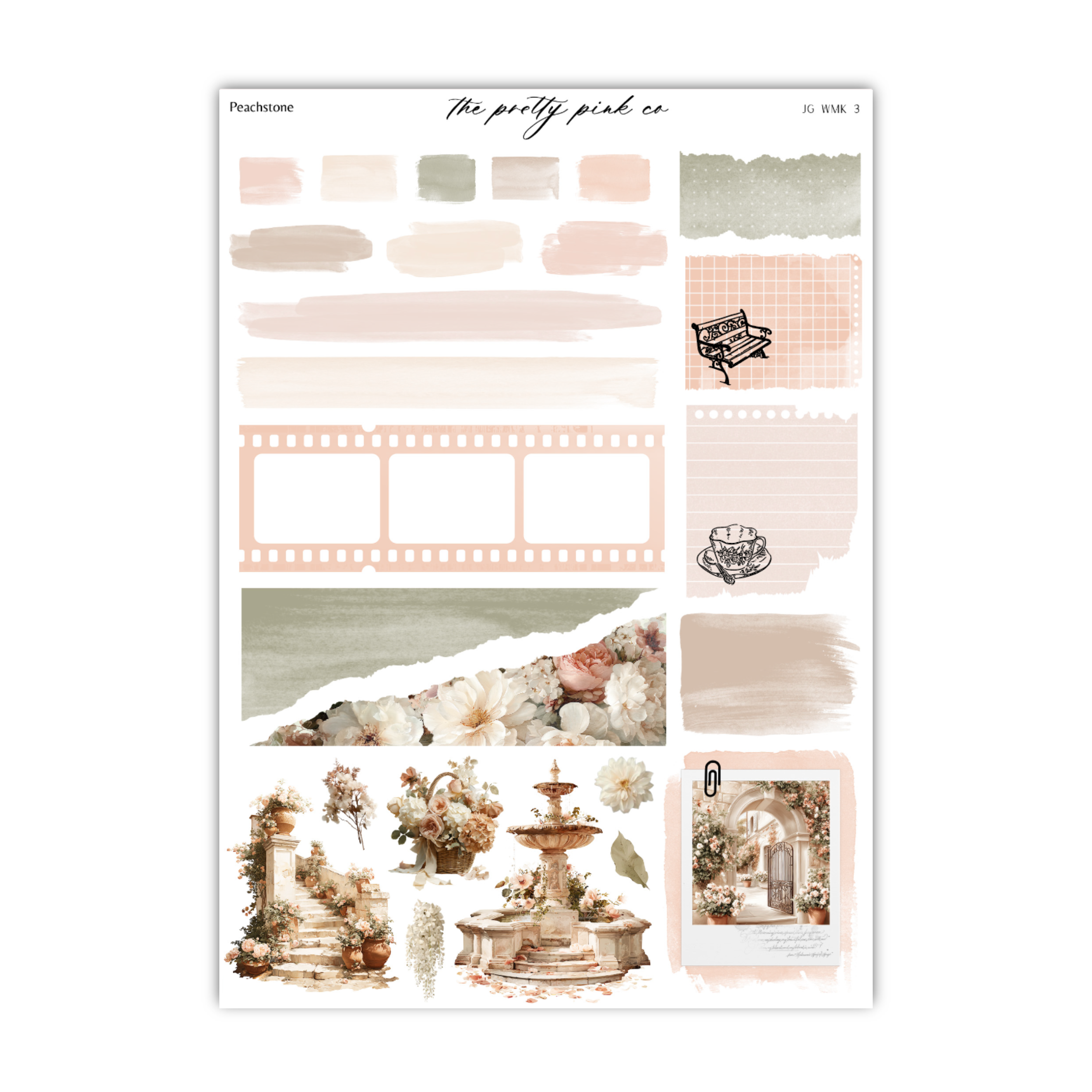 Peachstone | Foiled Weekly Kit