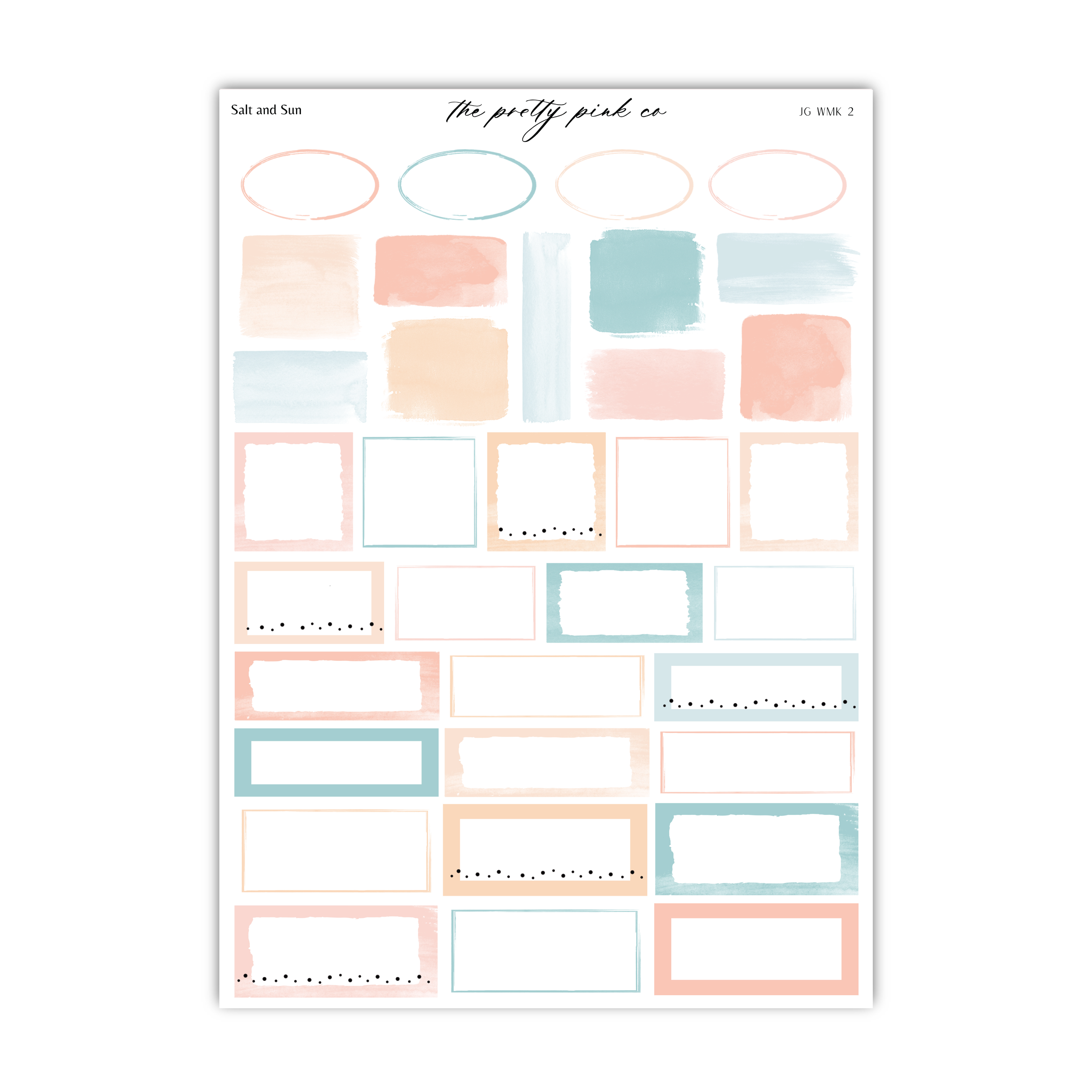a collection of various shapes and patterns, including circles, squares, and rectangles, arranged in a grid-like pattern. The image does not contain any text or specific details about the objects or their characteristics.