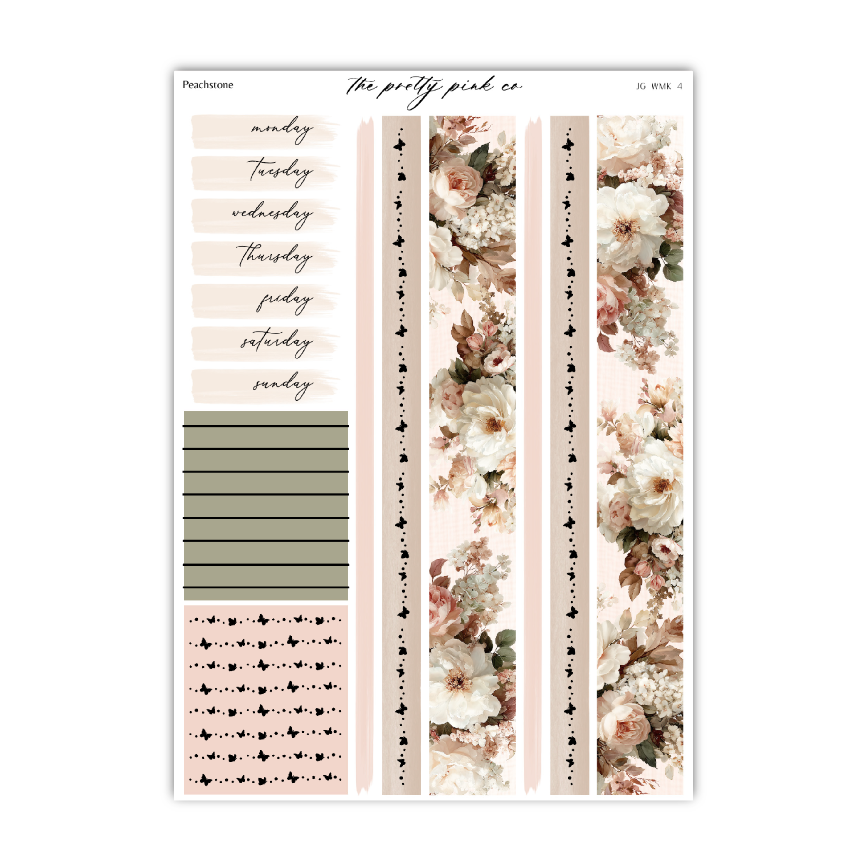 Peachstone | Foiled Weekly Kit