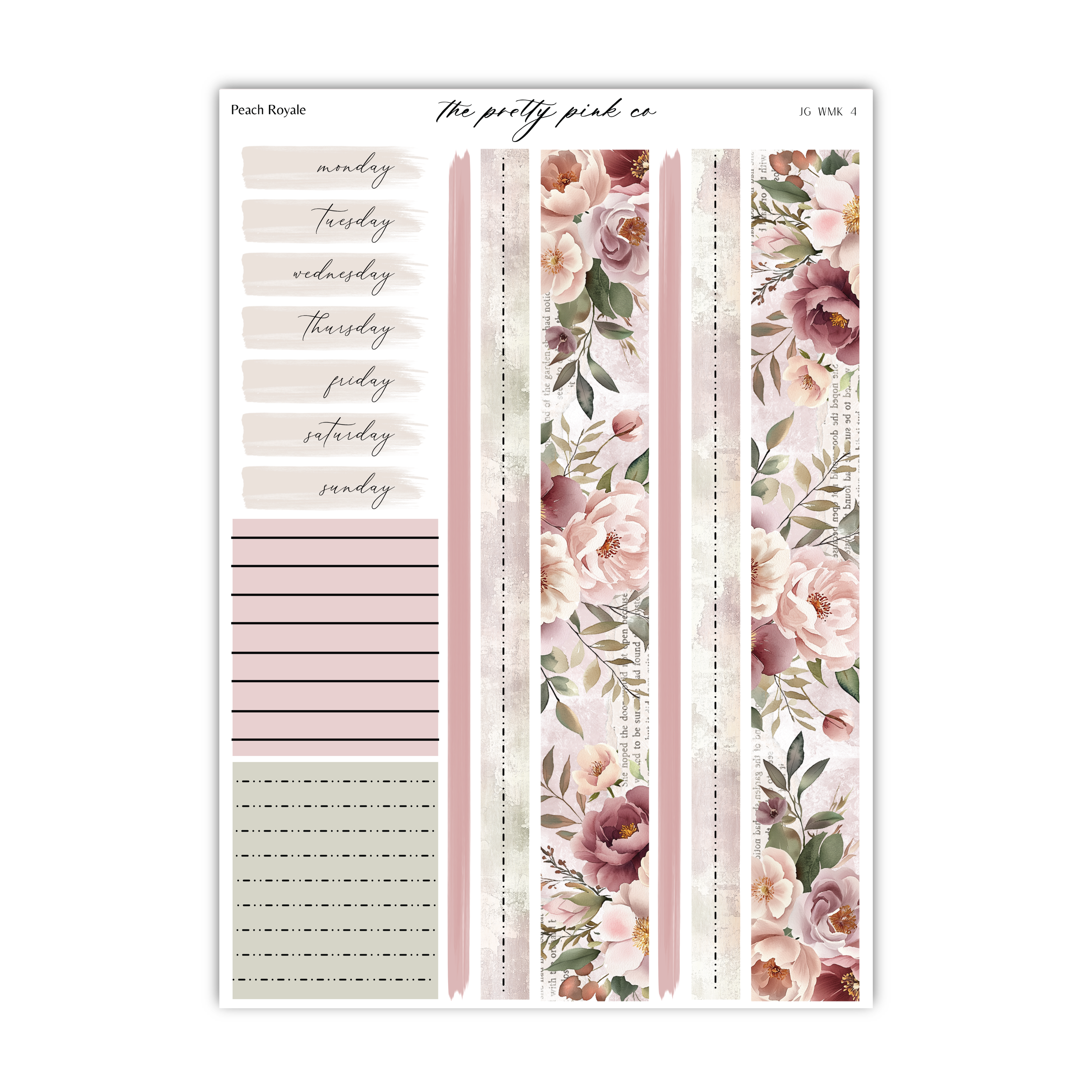 Spring Story | Foiled Weekly Kit