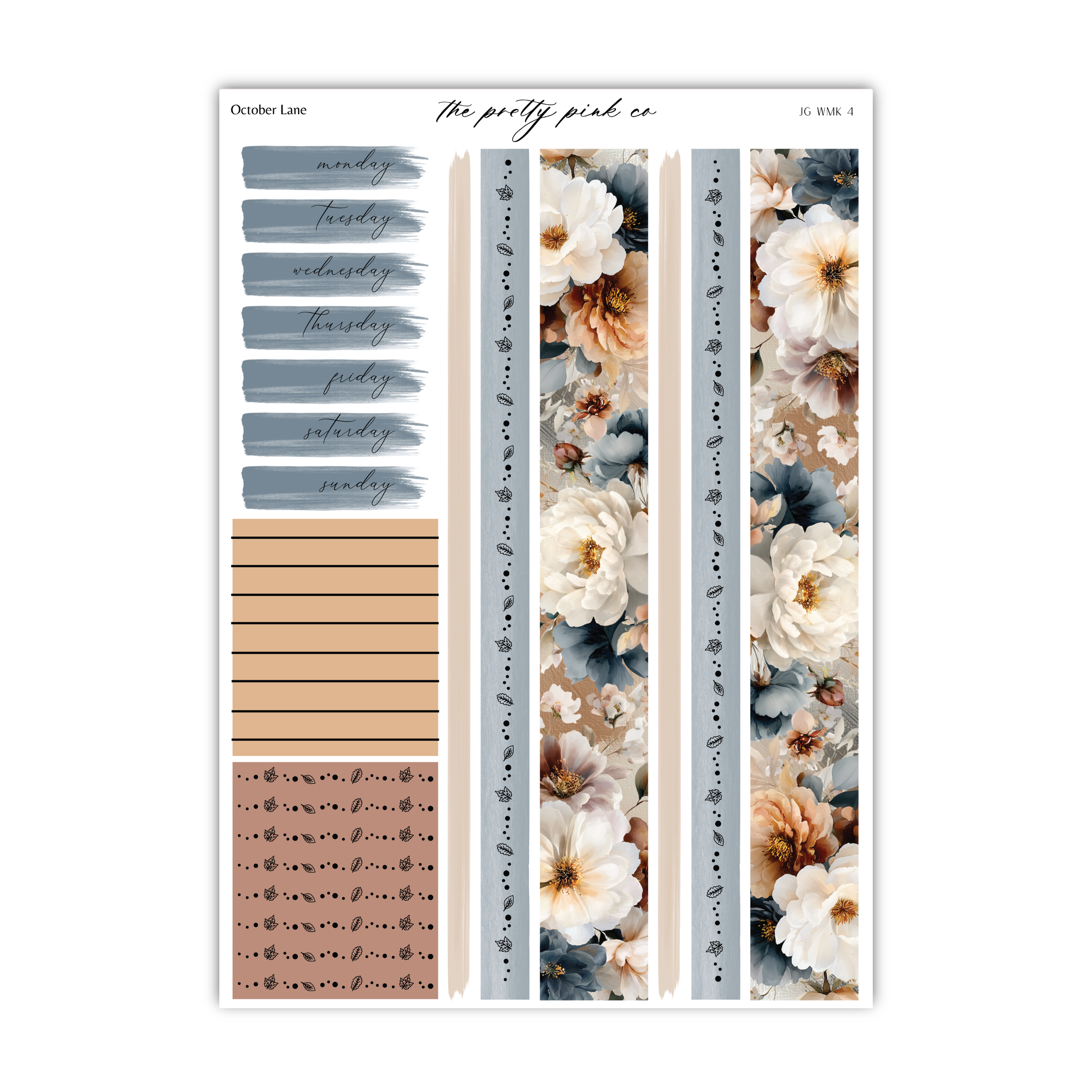 October Lane | Foiled Weekly Kit