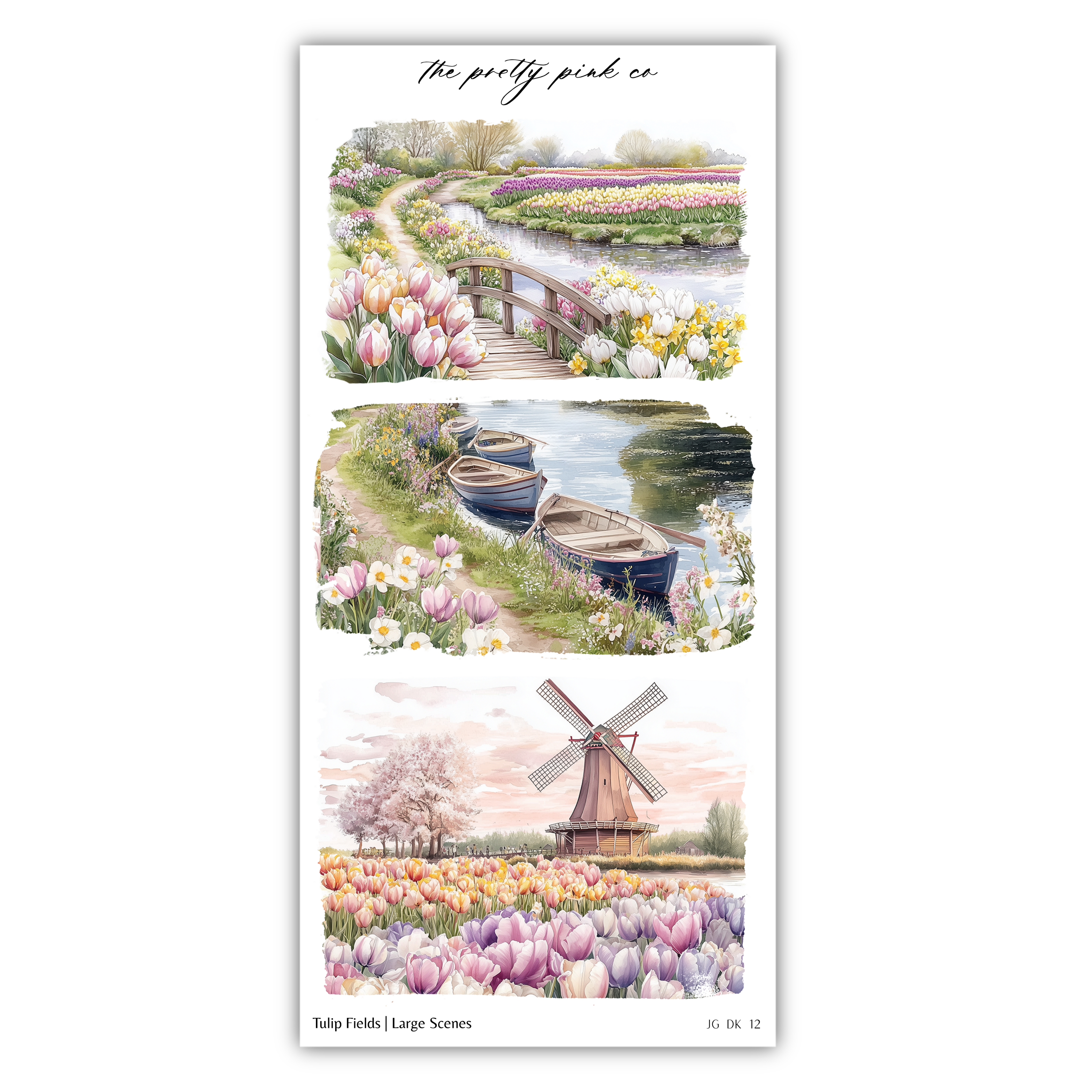 Tulip Fields | Decorative Kit