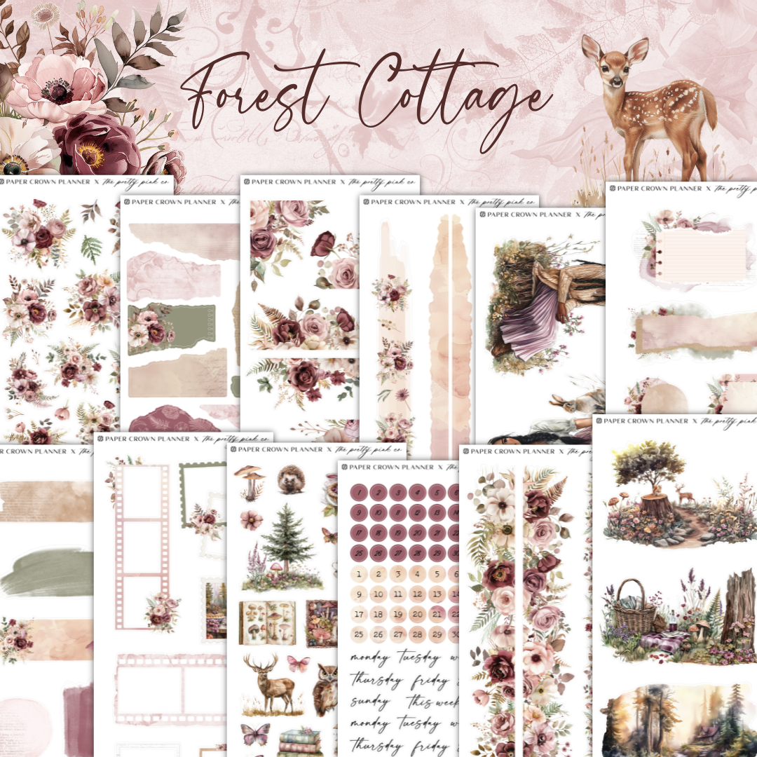 Forest Cottage| Decorative Kit