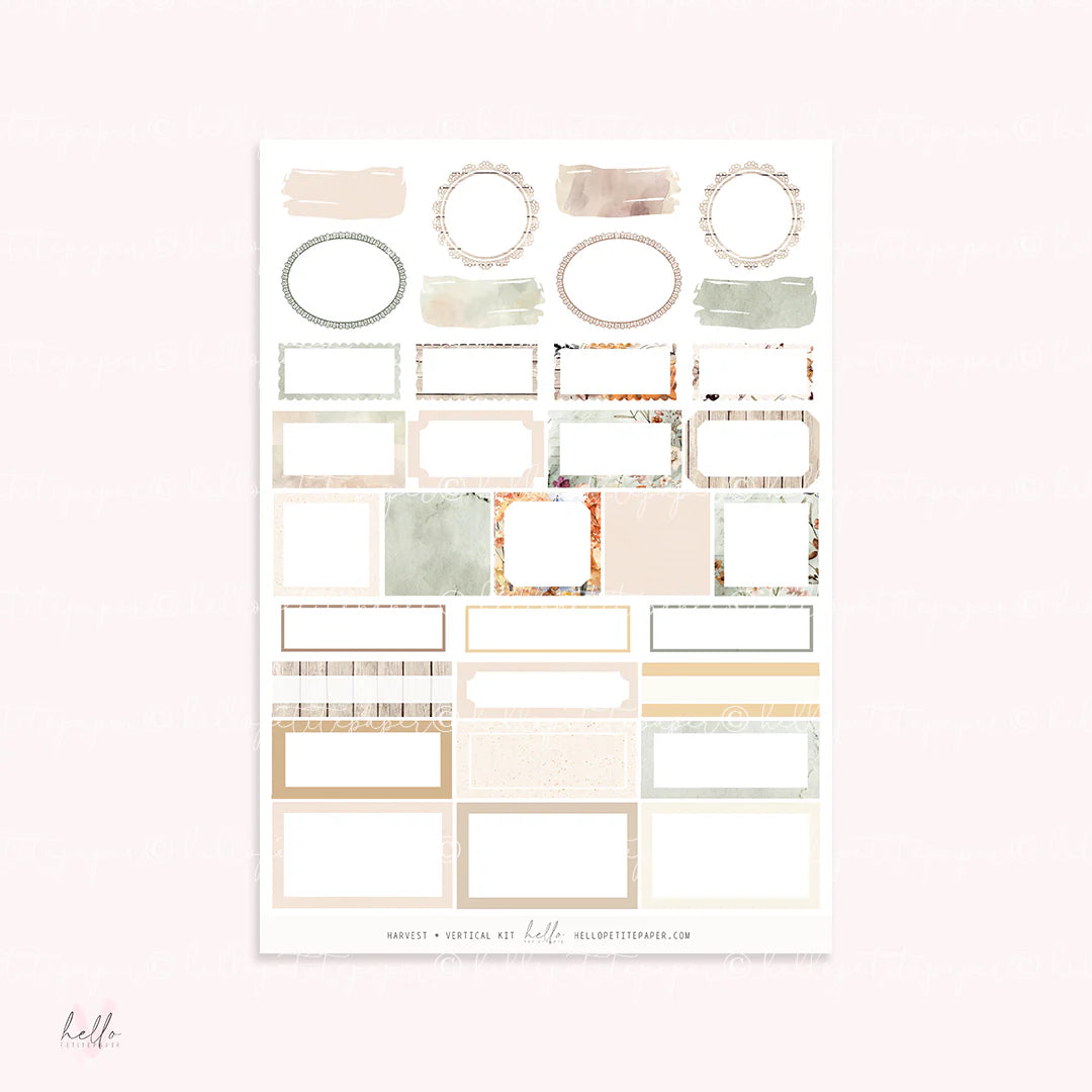a collection of various frames and shapes, including oval, square, and rectangular frames, as well as some with decorative elements like circles and stripes. The frames are arranged in a grid-like pattern, creating a visually appealing and organized display.