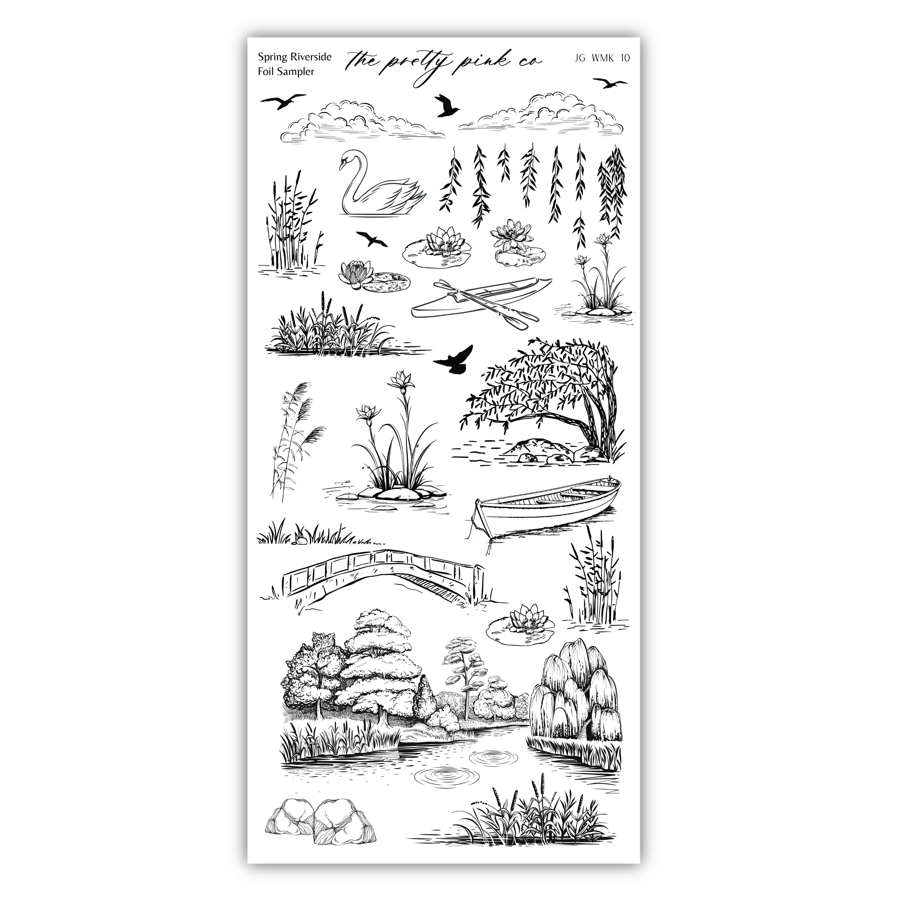 Spring Riverside | Foil Sampler