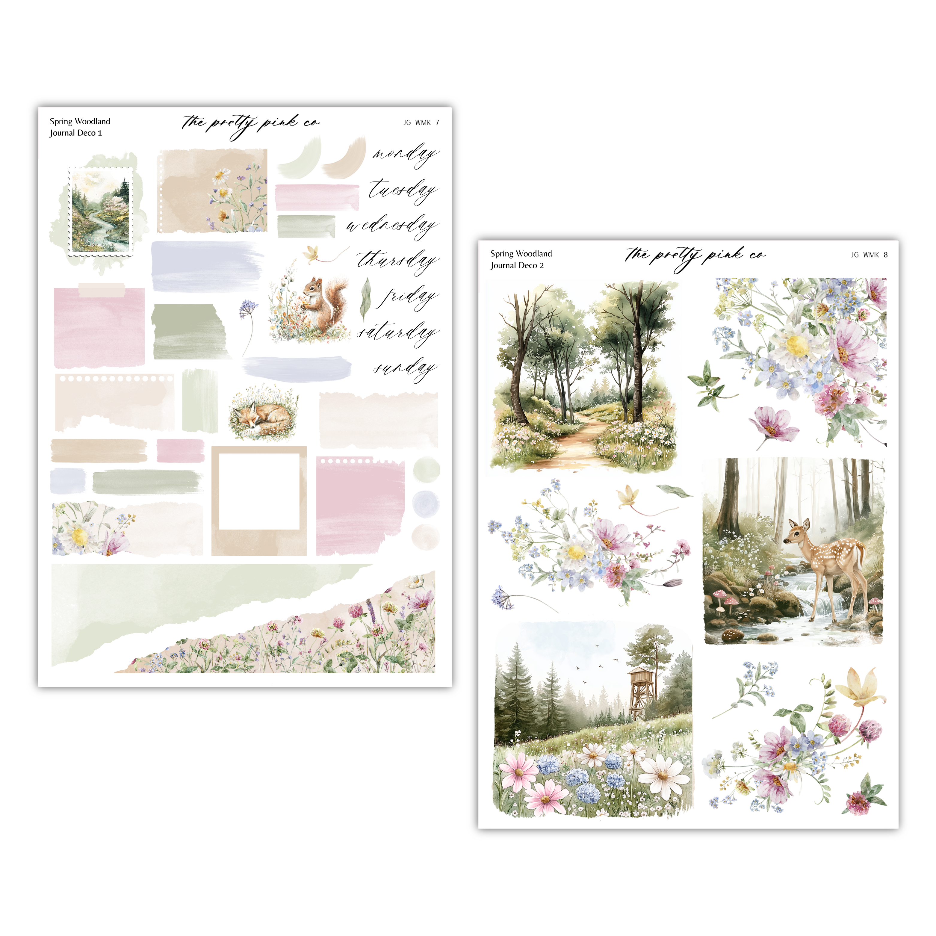 Spring Woodland | Journaling Kit