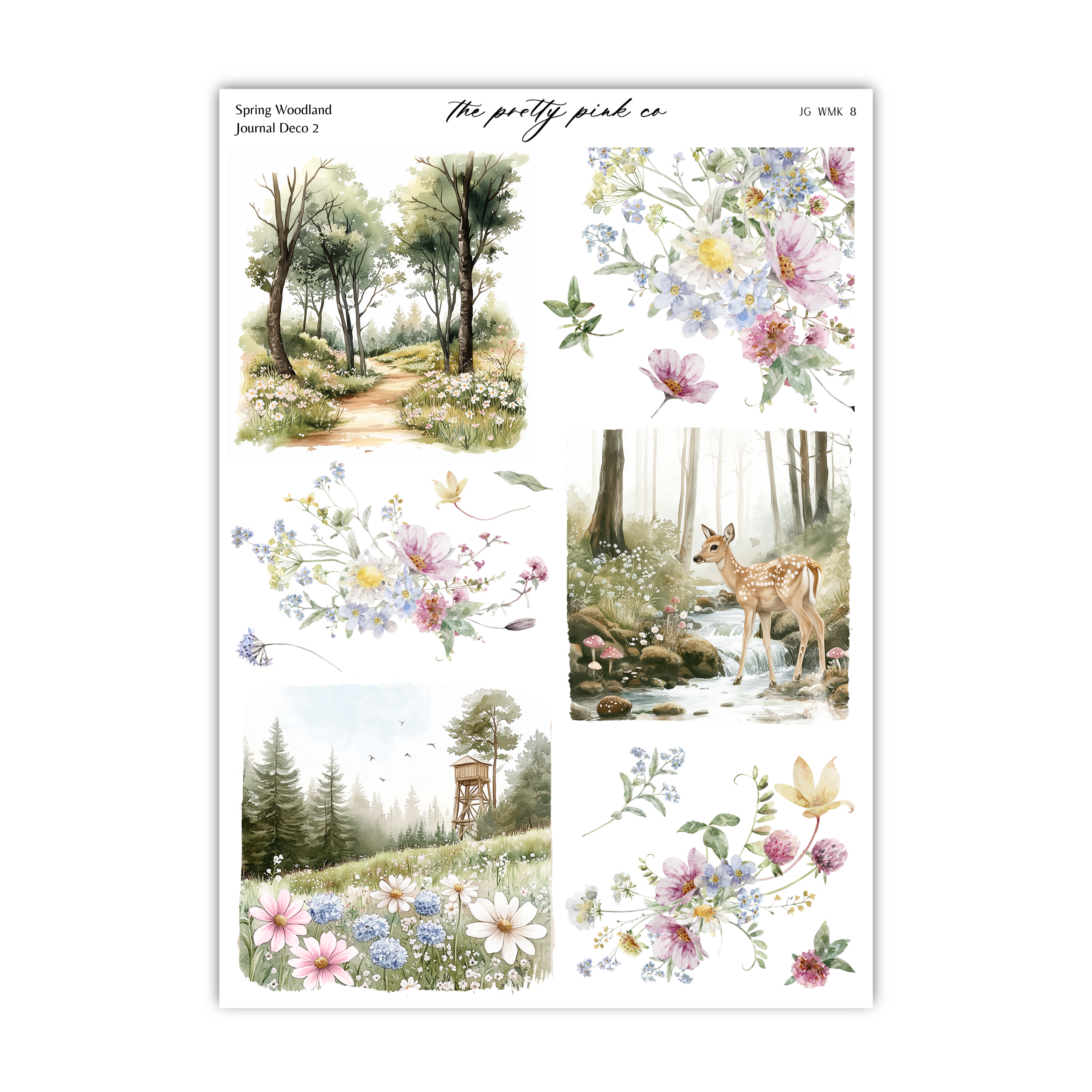 Spring Woodland | Journaling Kit